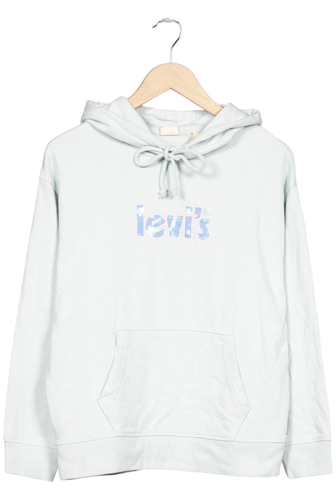 

Levis Damen Kapuzenpullover, hellblau, Gr. 38