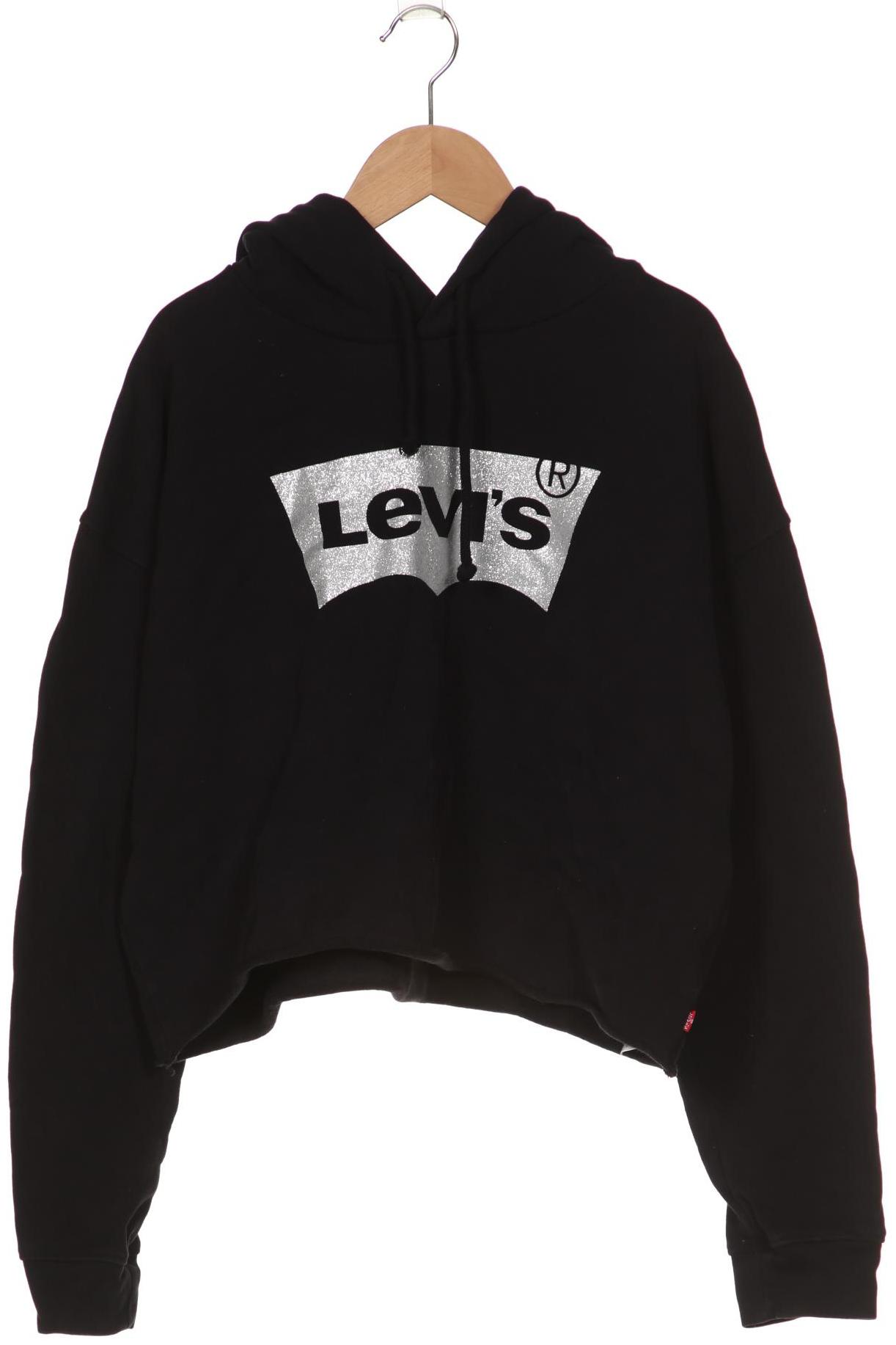 

Levis Damen Kapuzenpullover, schwarz