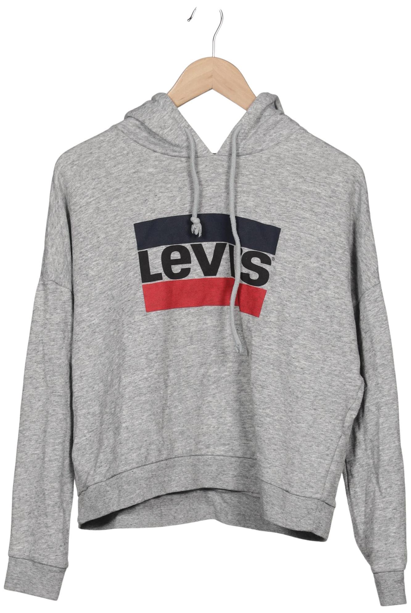 

Levis Damen Kapuzenpullover, grau, Gr. 36