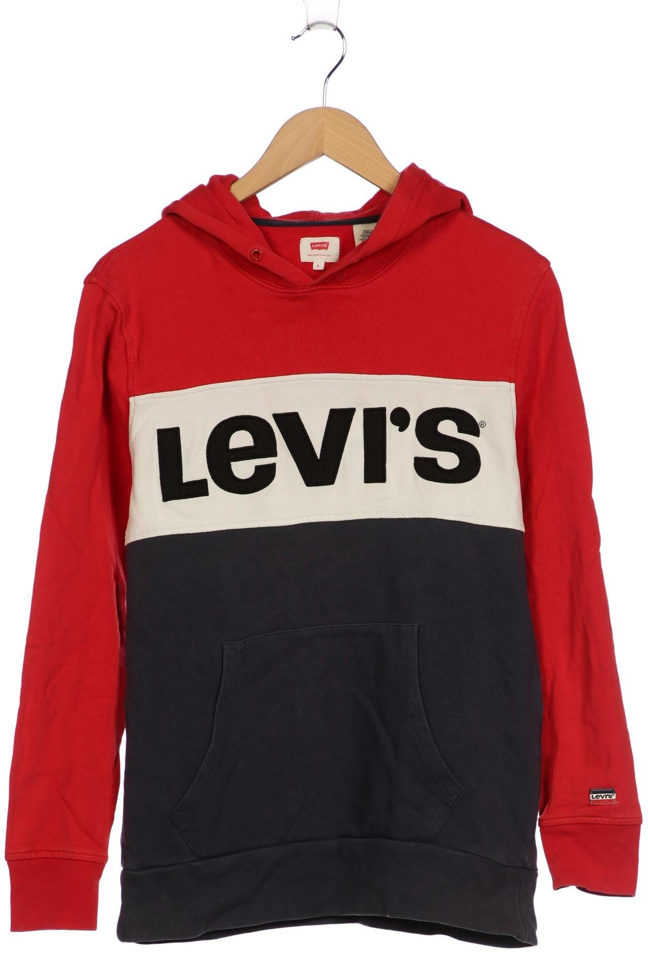 

Levis Damen Kapuzenpullover, rot, Gr. 36