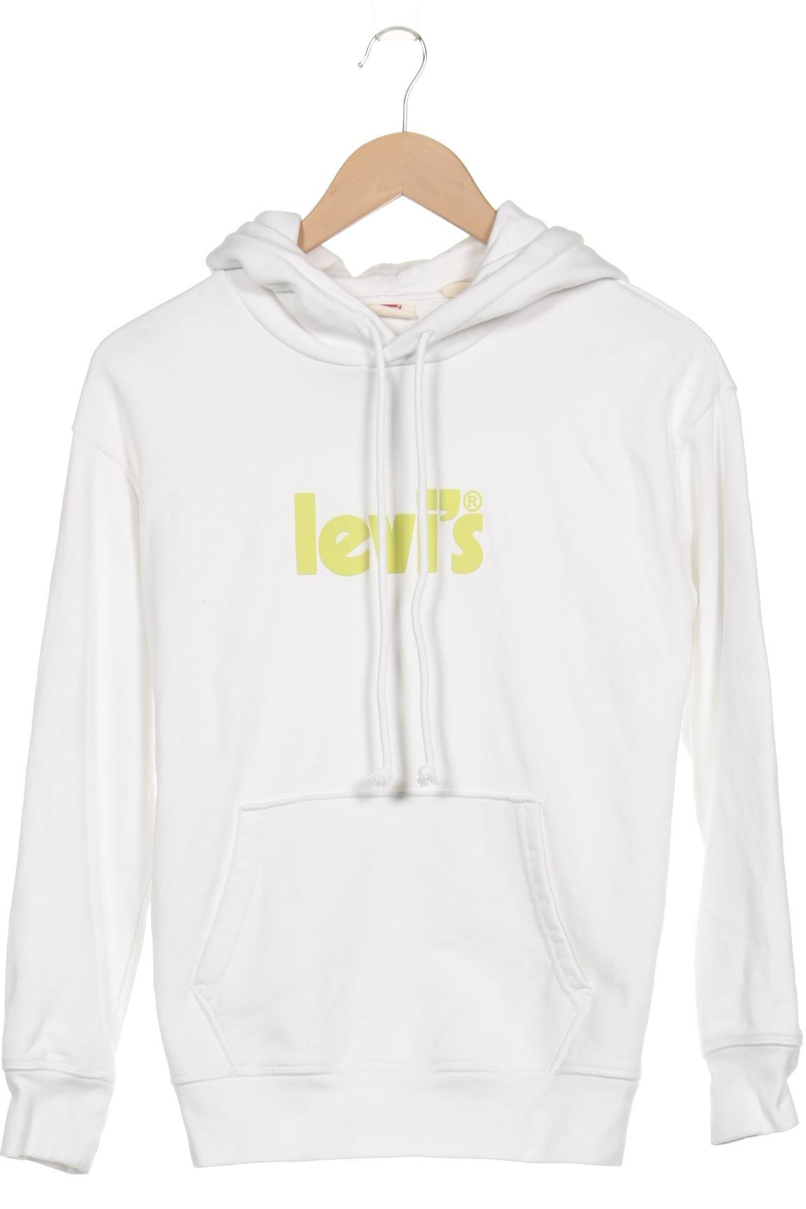 

Levis Damen Kapuzenpullover, weiß, Gr. 32