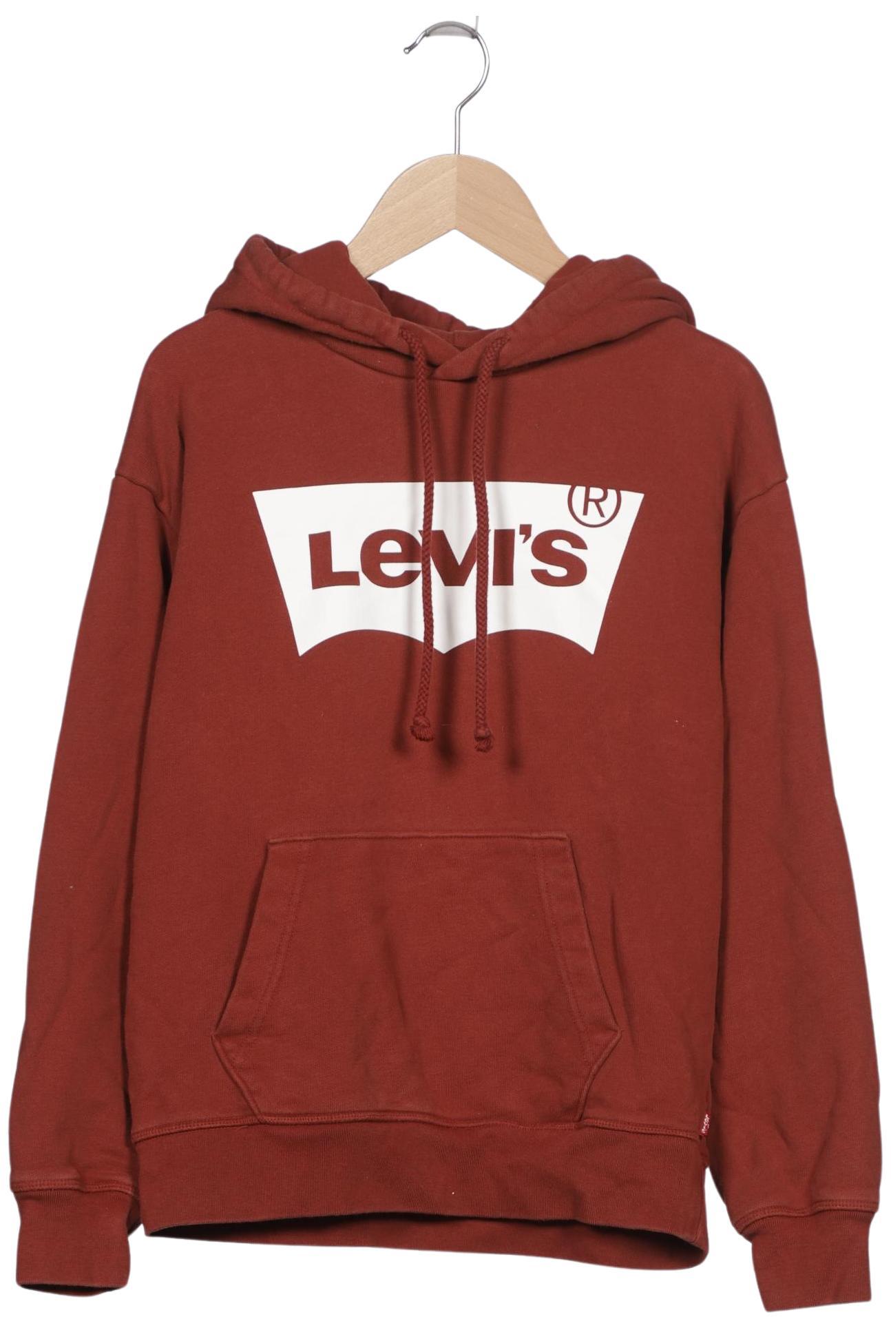 

Levis Damen Kapuzenpullover, rot, Gr. 34