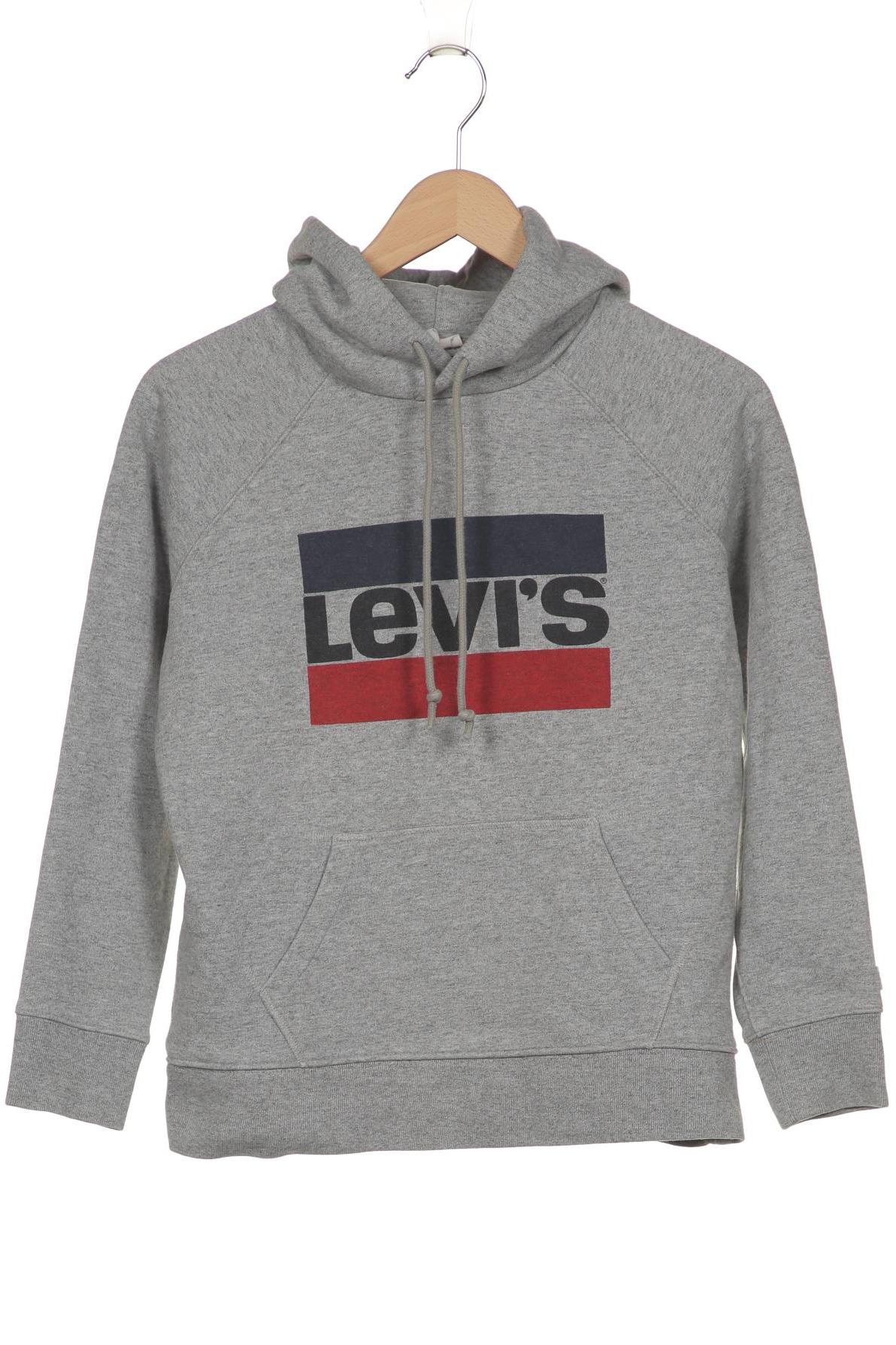 

Levis Damen Kapuzenpullover, grau, Gr. 34