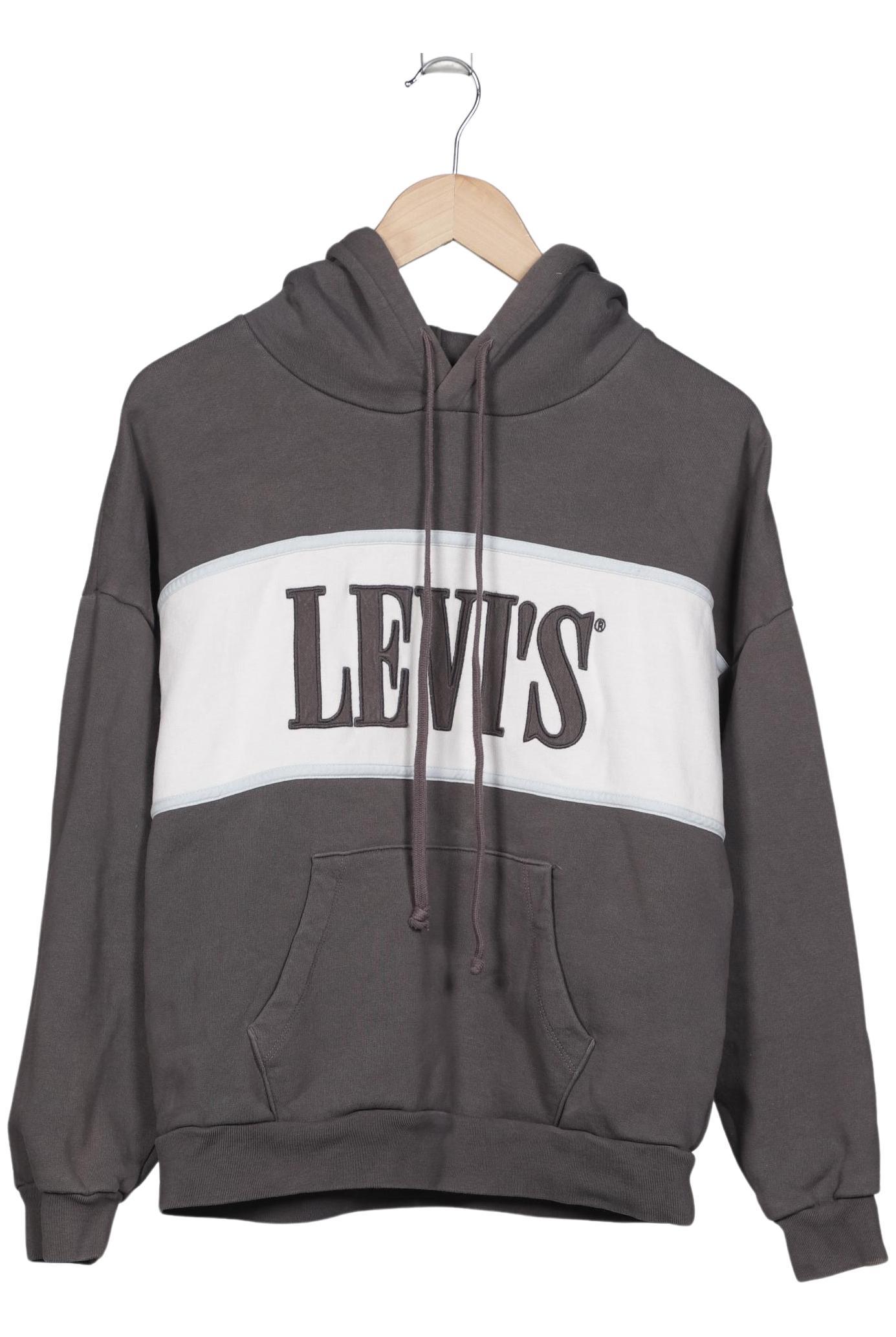 

Levis Damen Kapuzenpullover, grau, Gr. 34