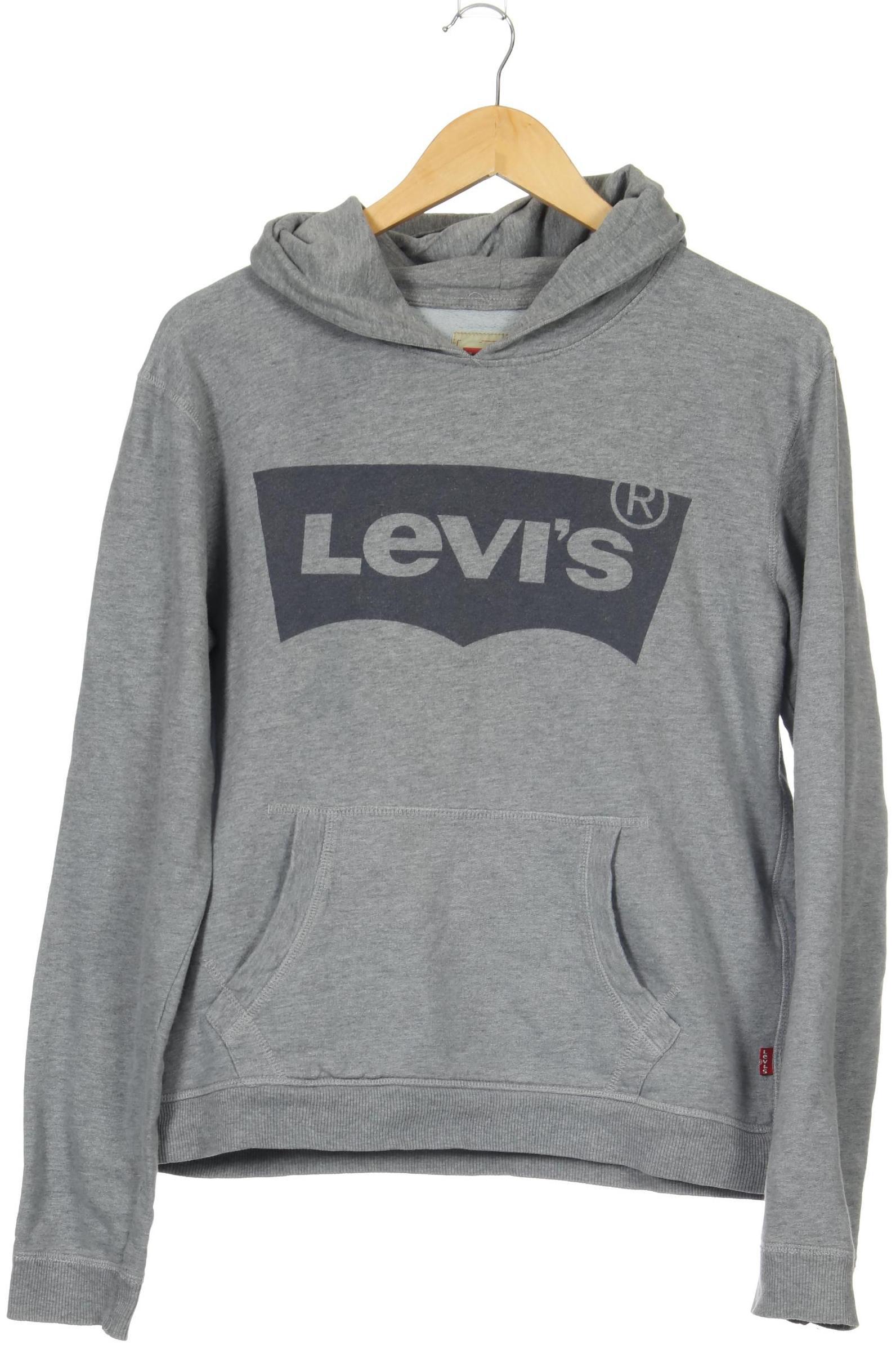 

Levis Damen Kapuzenpullover, grau, Gr. 16
