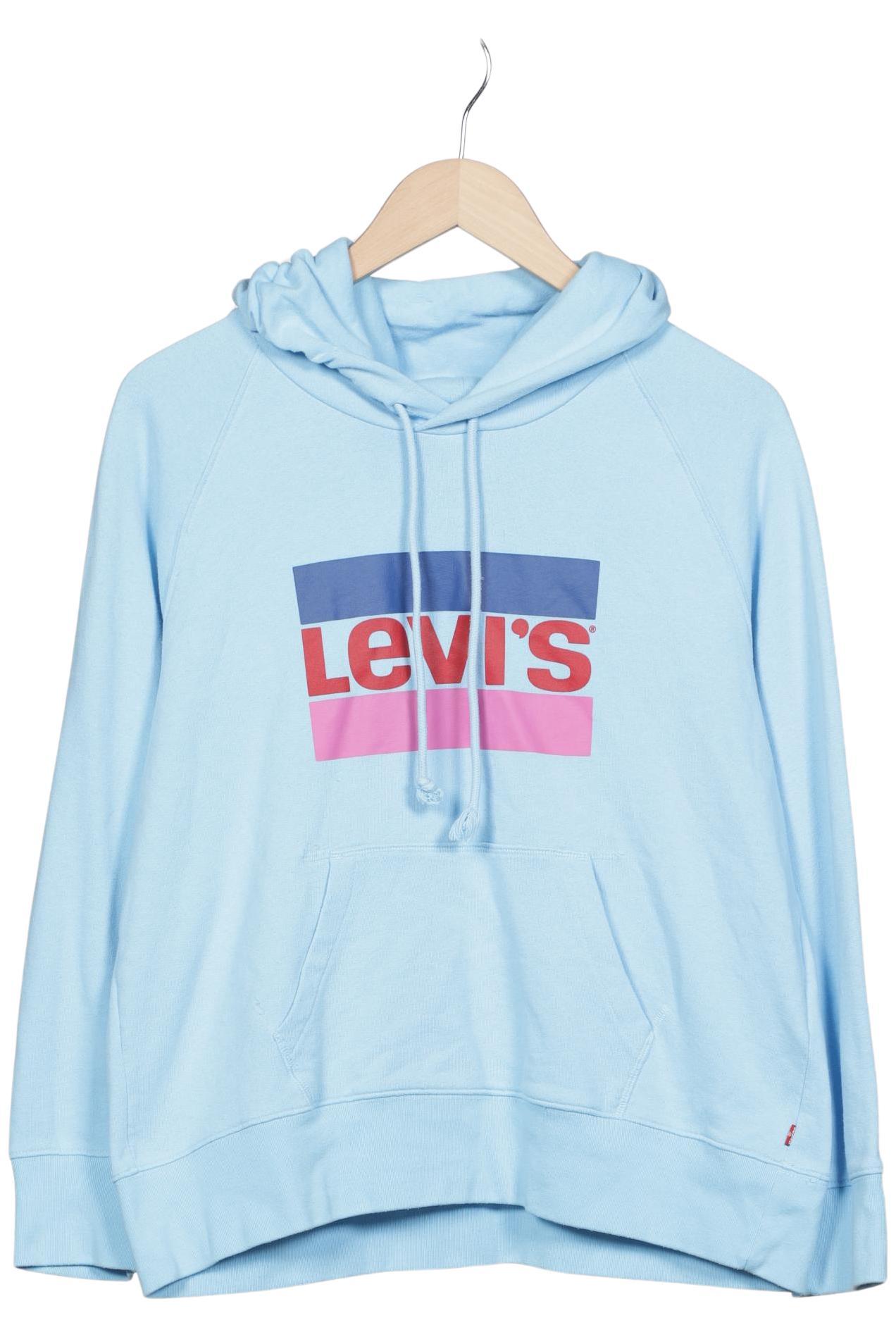

Levis Damen Kapuzenpullover, hellblau, Gr. 38