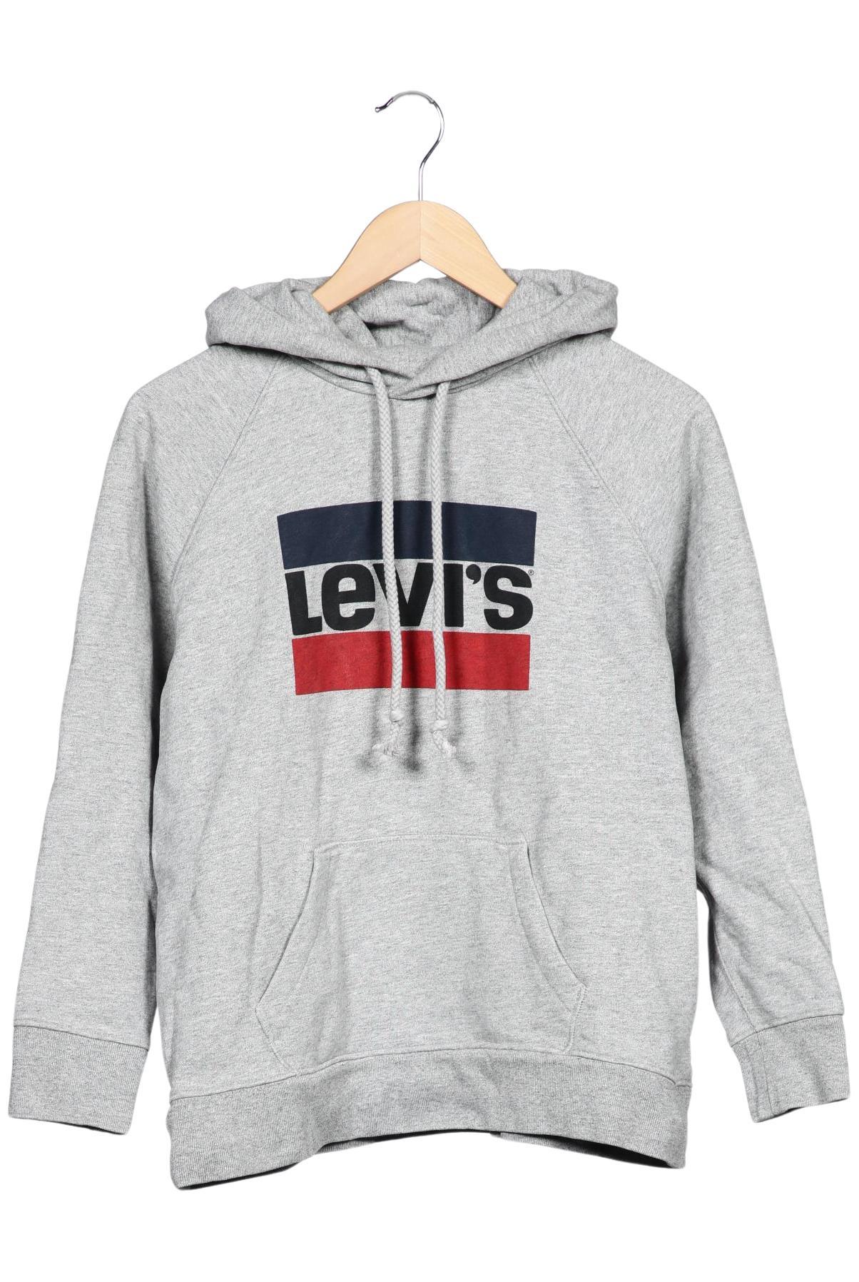 

Levis Damen Kapuzenpullover, grau, Gr. 42