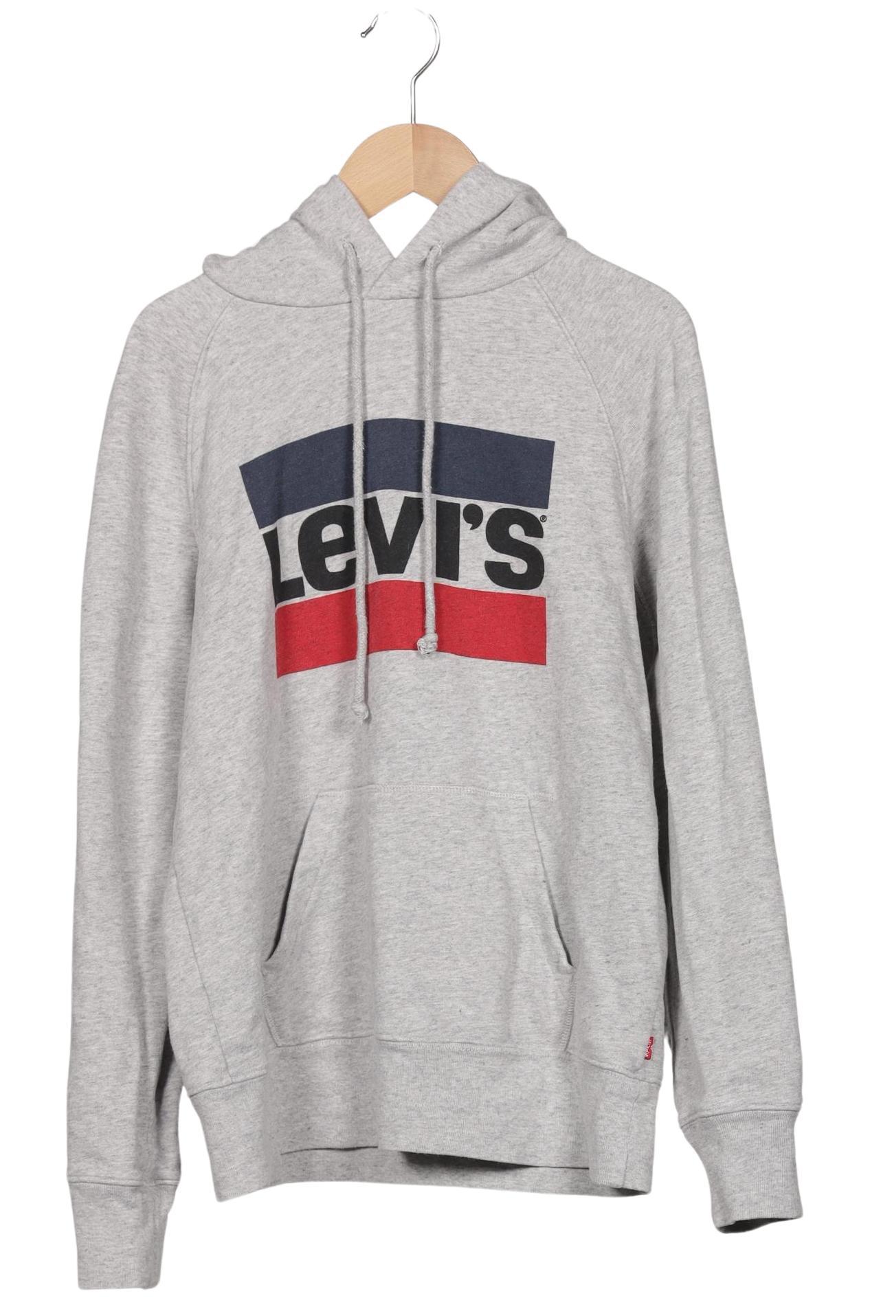 

Levis Damen Kapuzenpullover, grau, Gr. 32