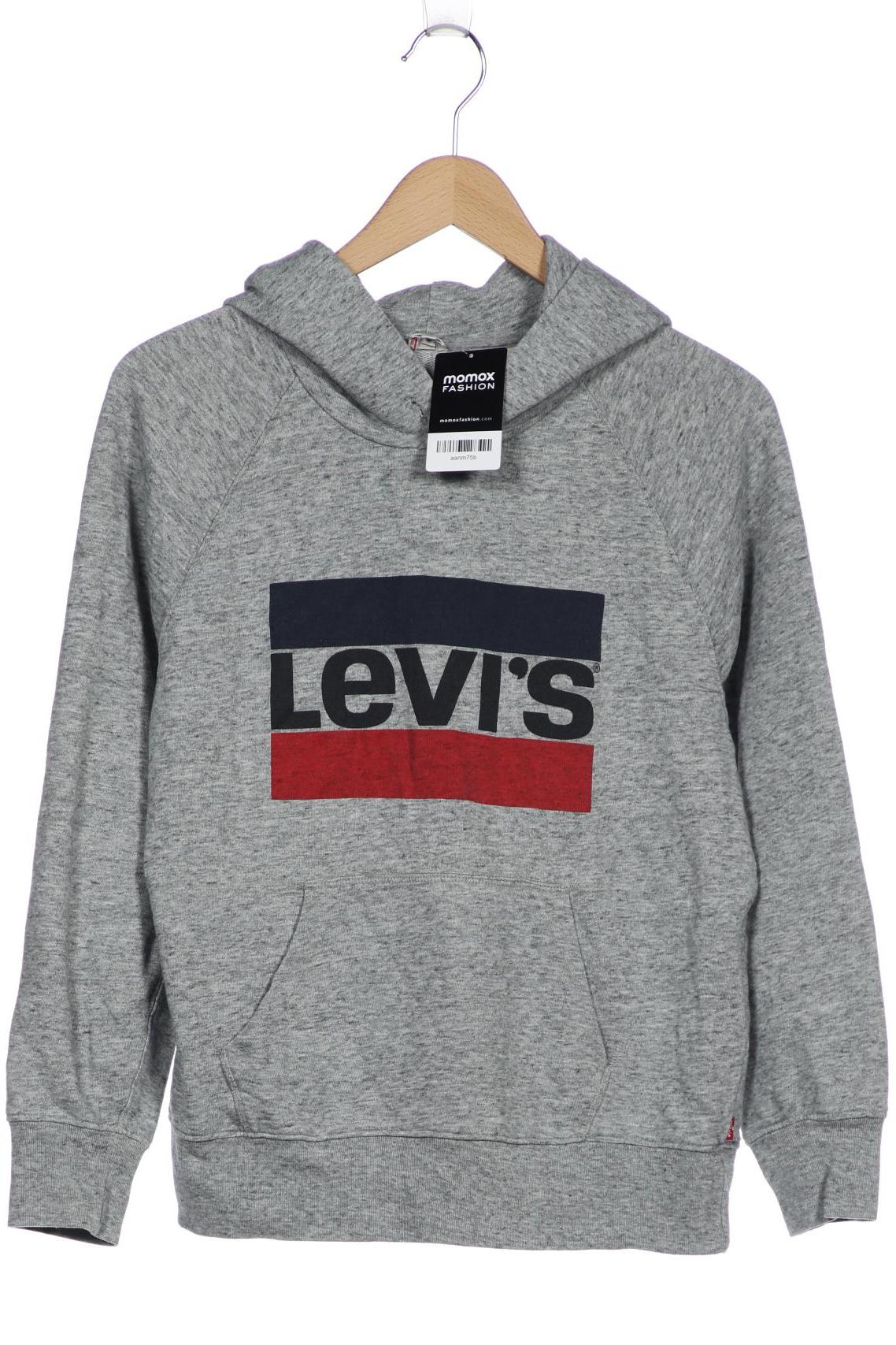

Levis Damen Kapuzenpullover, grau, Gr. 34