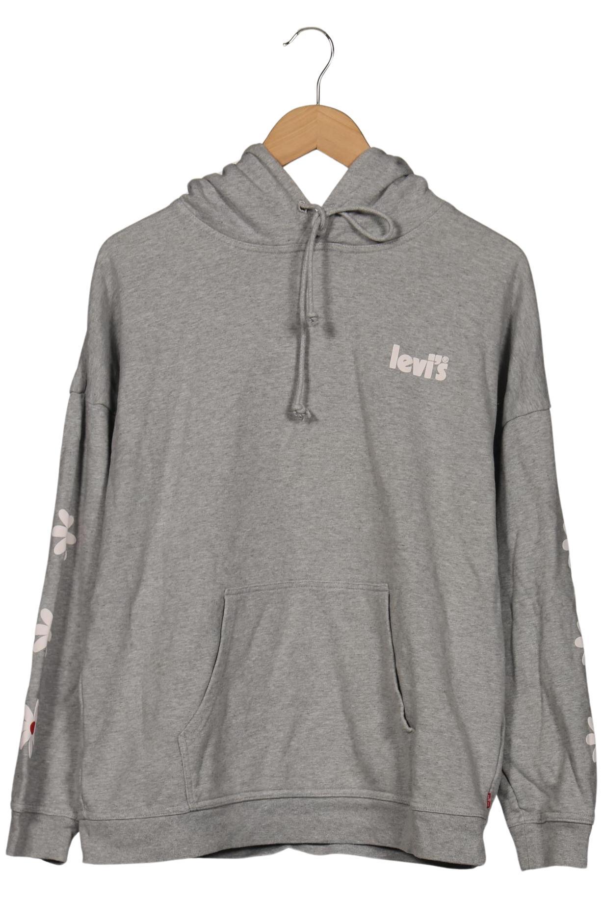 

Levis Damen Kapuzenpullover, grau, Gr. 38