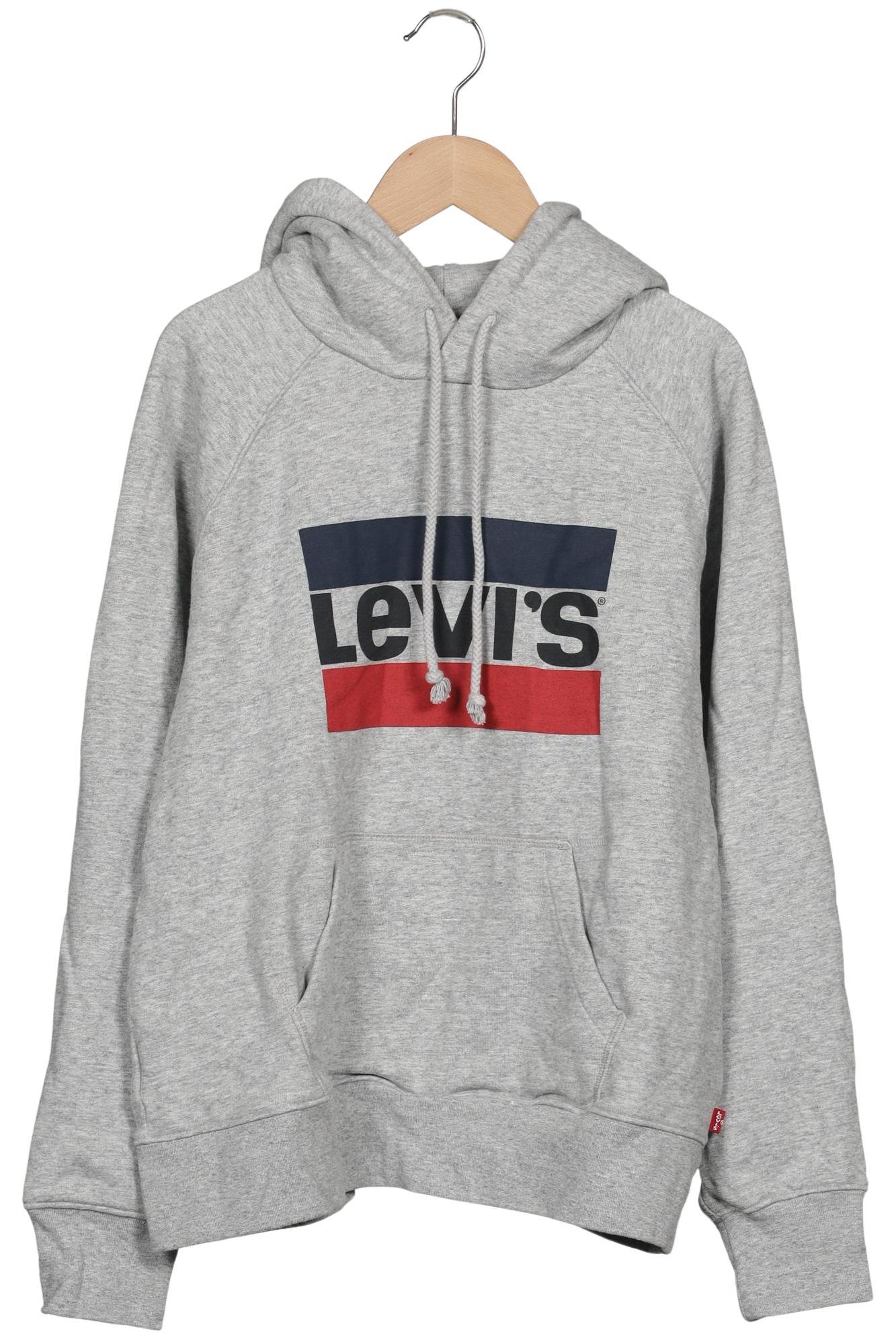 

Levis Damen Kapuzenpullover, grau, Gr. 38
