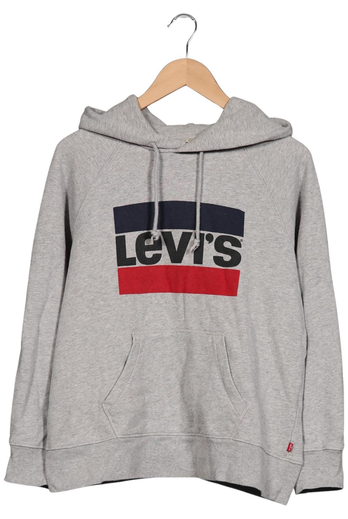 

Levis Damen Kapuzenpullover, grau, Gr. 34