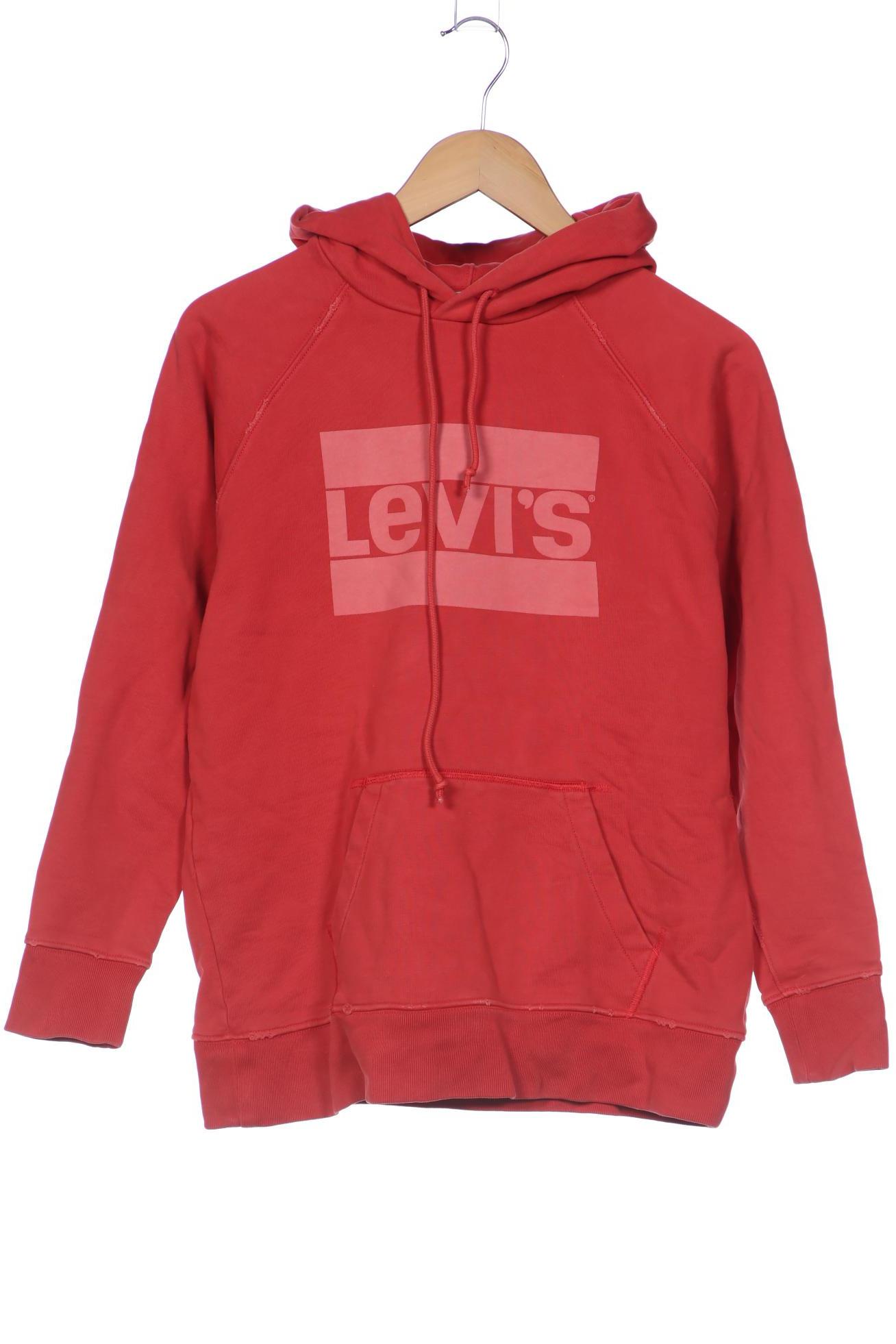 

Levis Damen Kapuzenpullover, rot, Gr. 38