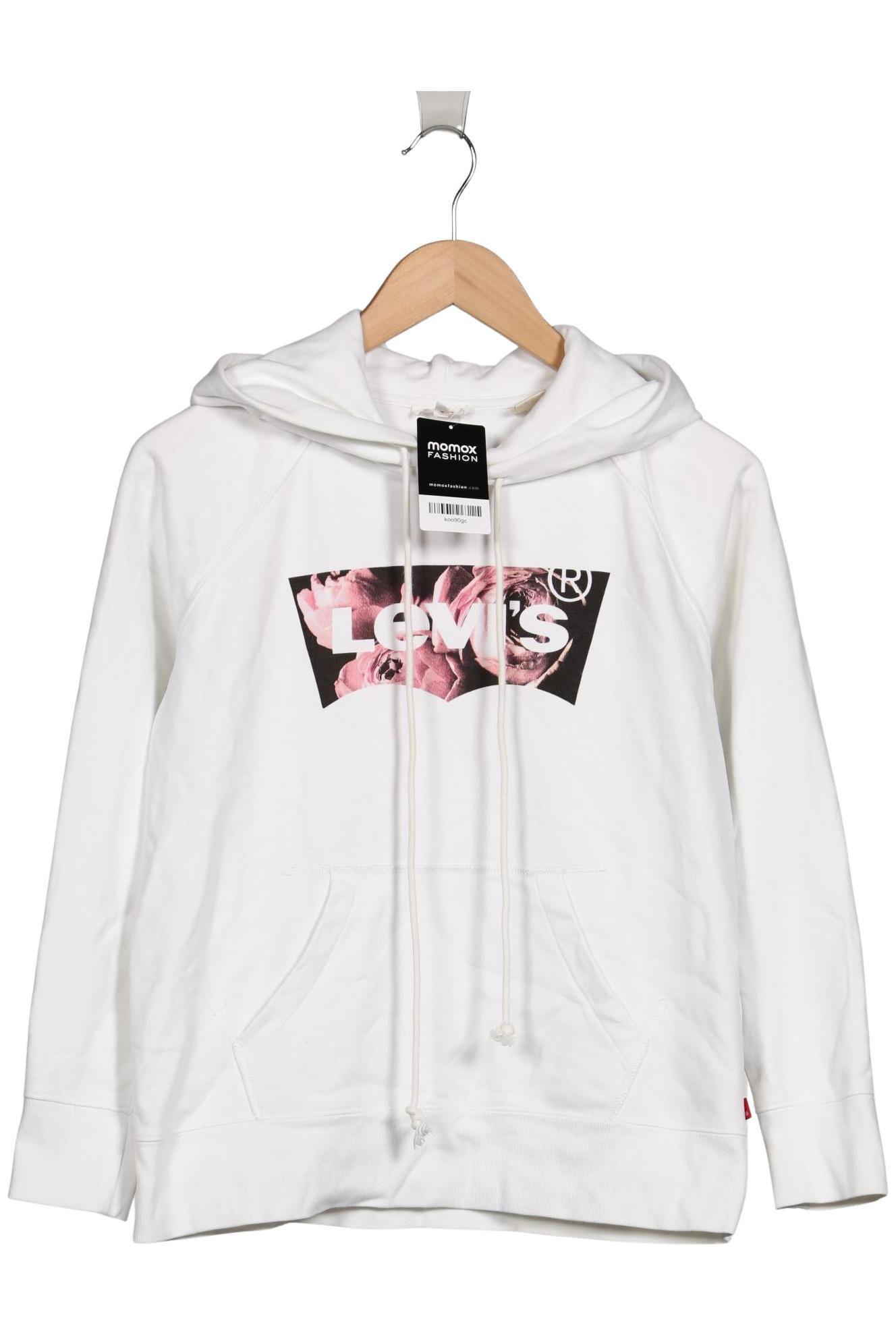 

Levis Damen Kapuzenpullover, weiß, Gr. 34