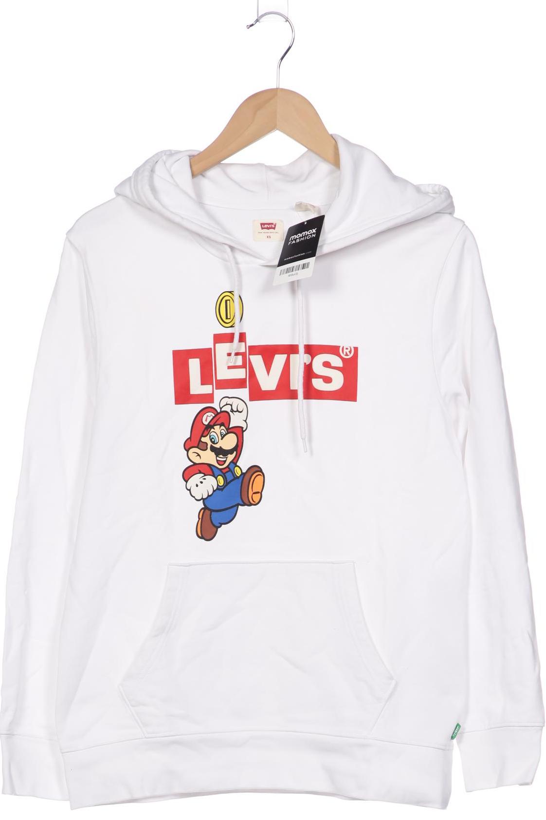 

Levis Damen Kapuzenpullover, weiß, Gr. 34