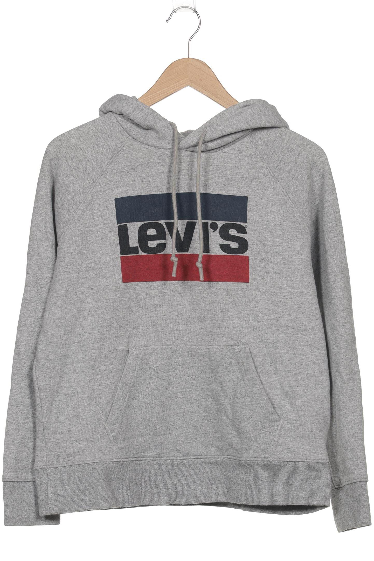 

Levis Damen Kapuzenpullover, grau, Gr. 38