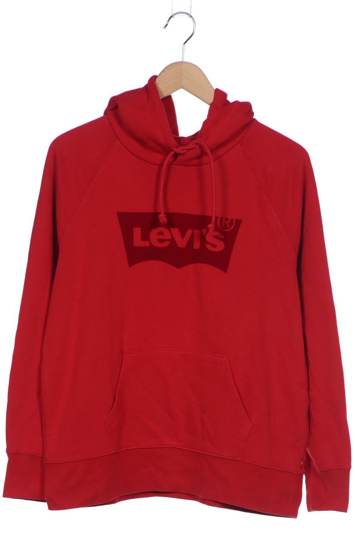 

Levis Damen Kapuzenpullover, rot, Gr. 38