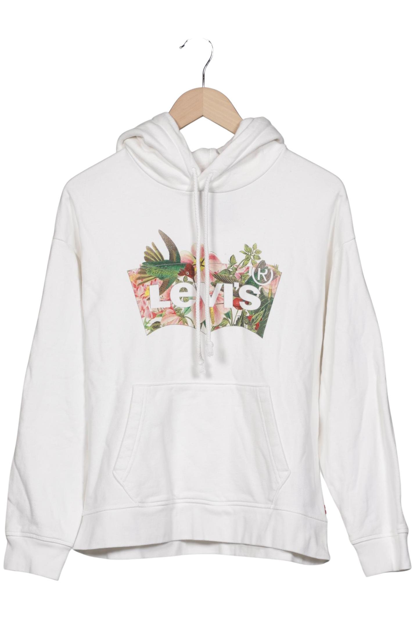 

Levis Damen Kapuzenpullover, weiß, Gr. 38