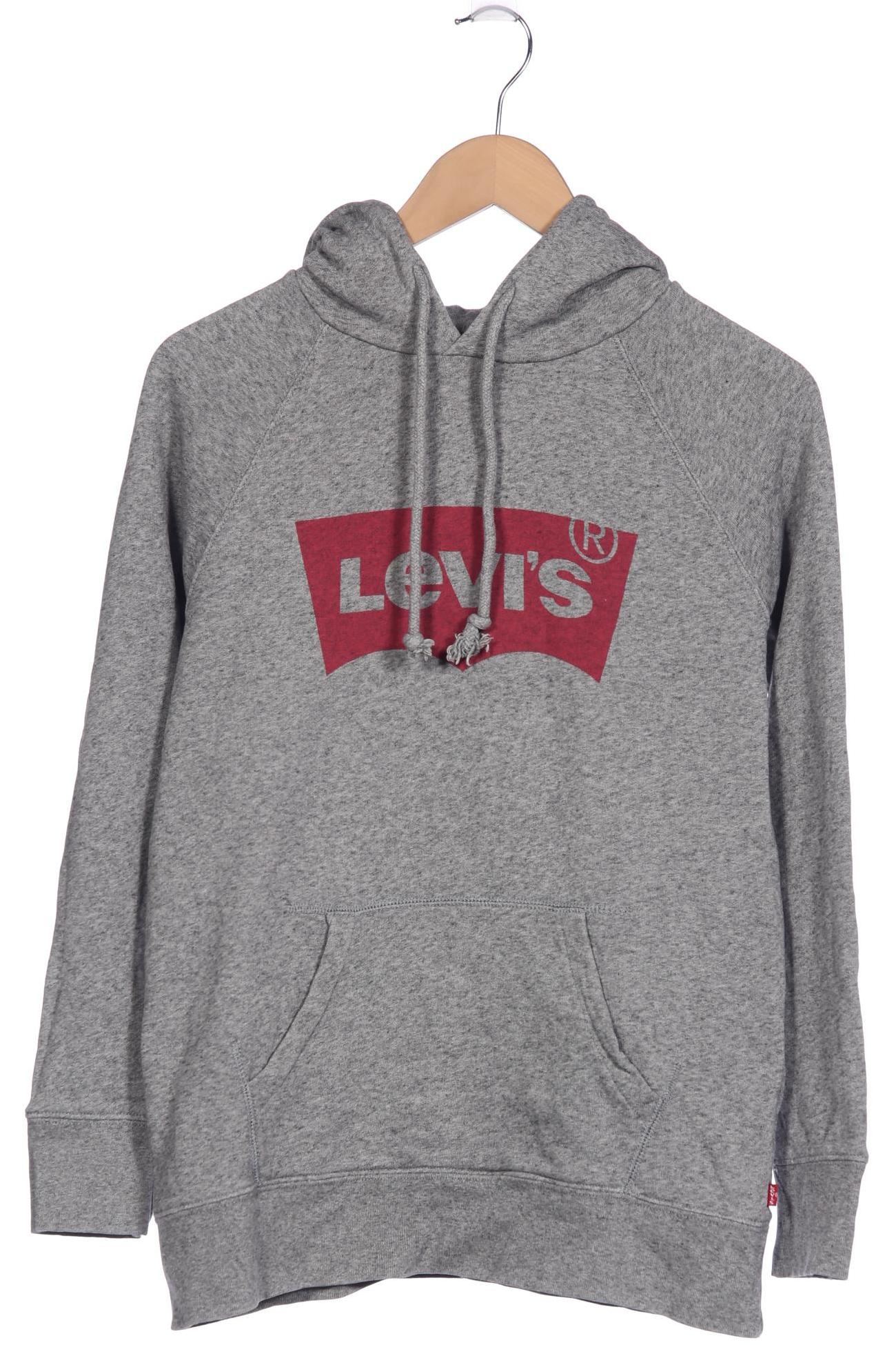

Levis Damen Kapuzenpullover, grau, Gr. 32