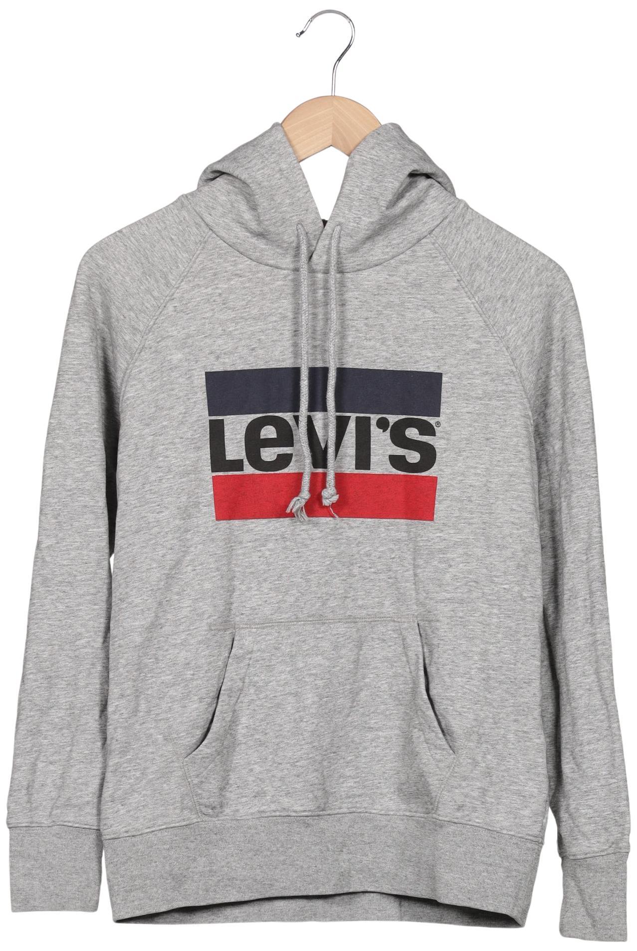 

Levis Damen Kapuzenpullover, grau, Gr. 34