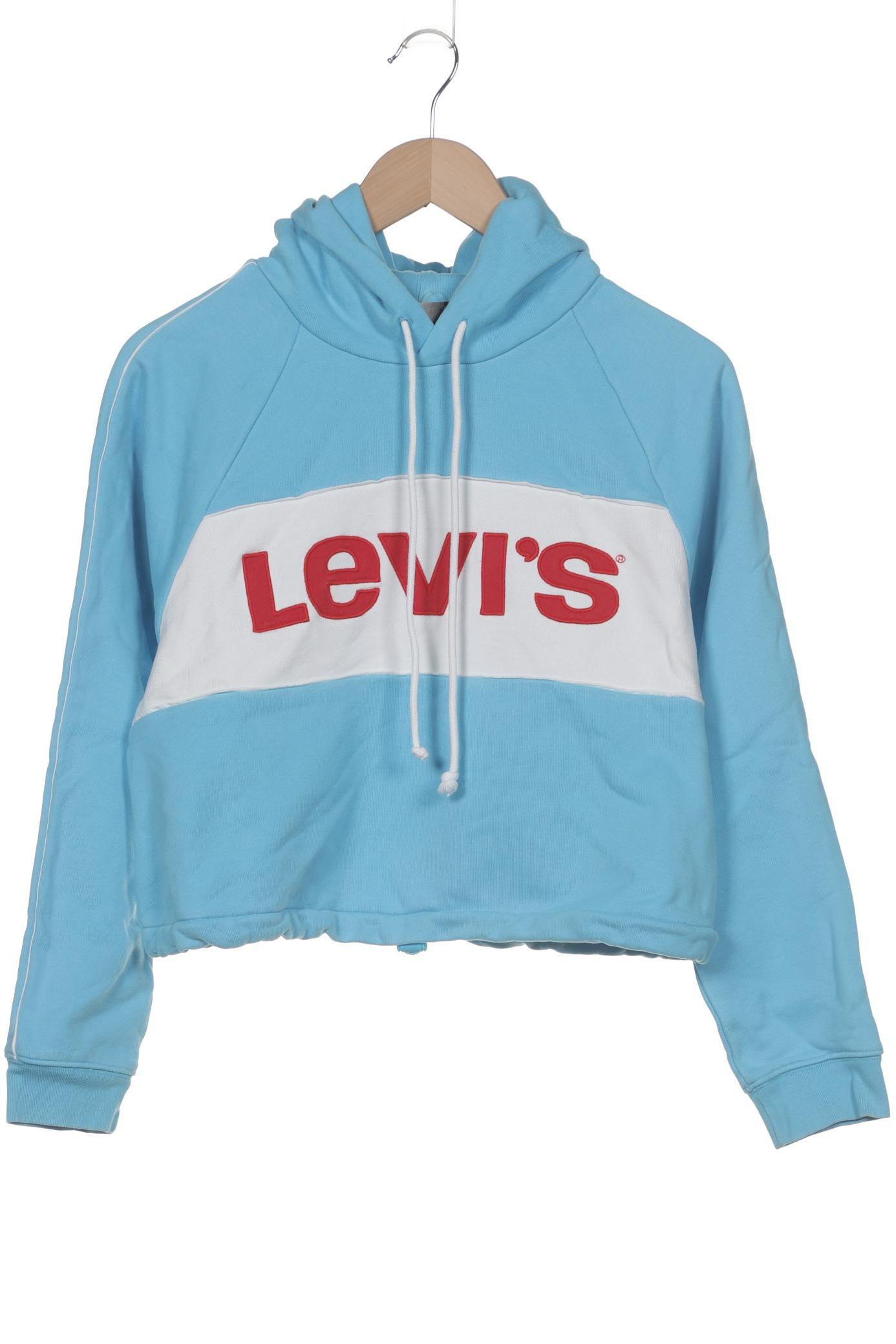 

Levis Damen Kapuzenpullover, blau, Gr. 36