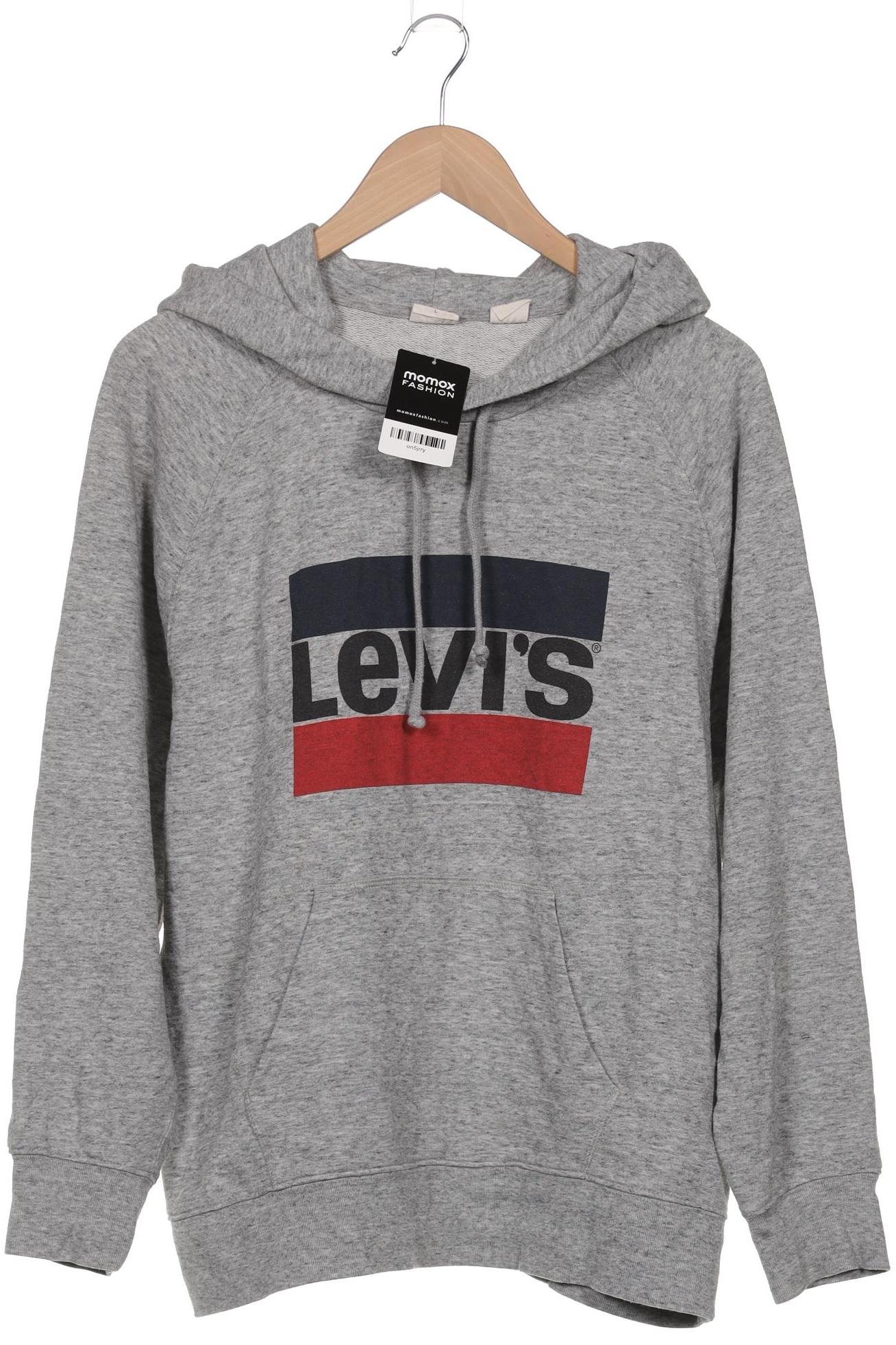 

Levis Damen Kapuzenpullover, grau, Gr. 42