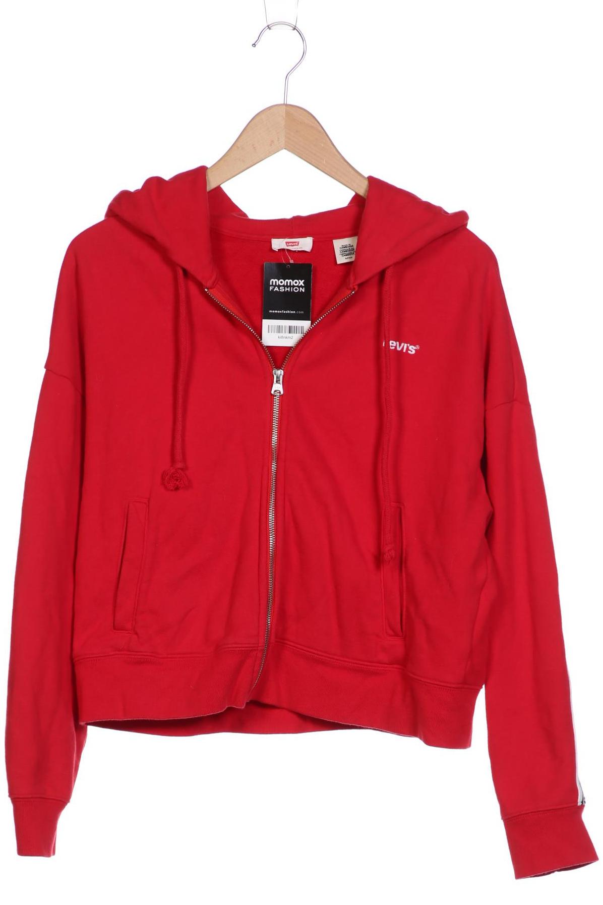 

Levis Damen Kapuzenpullover, rot, Gr. 36