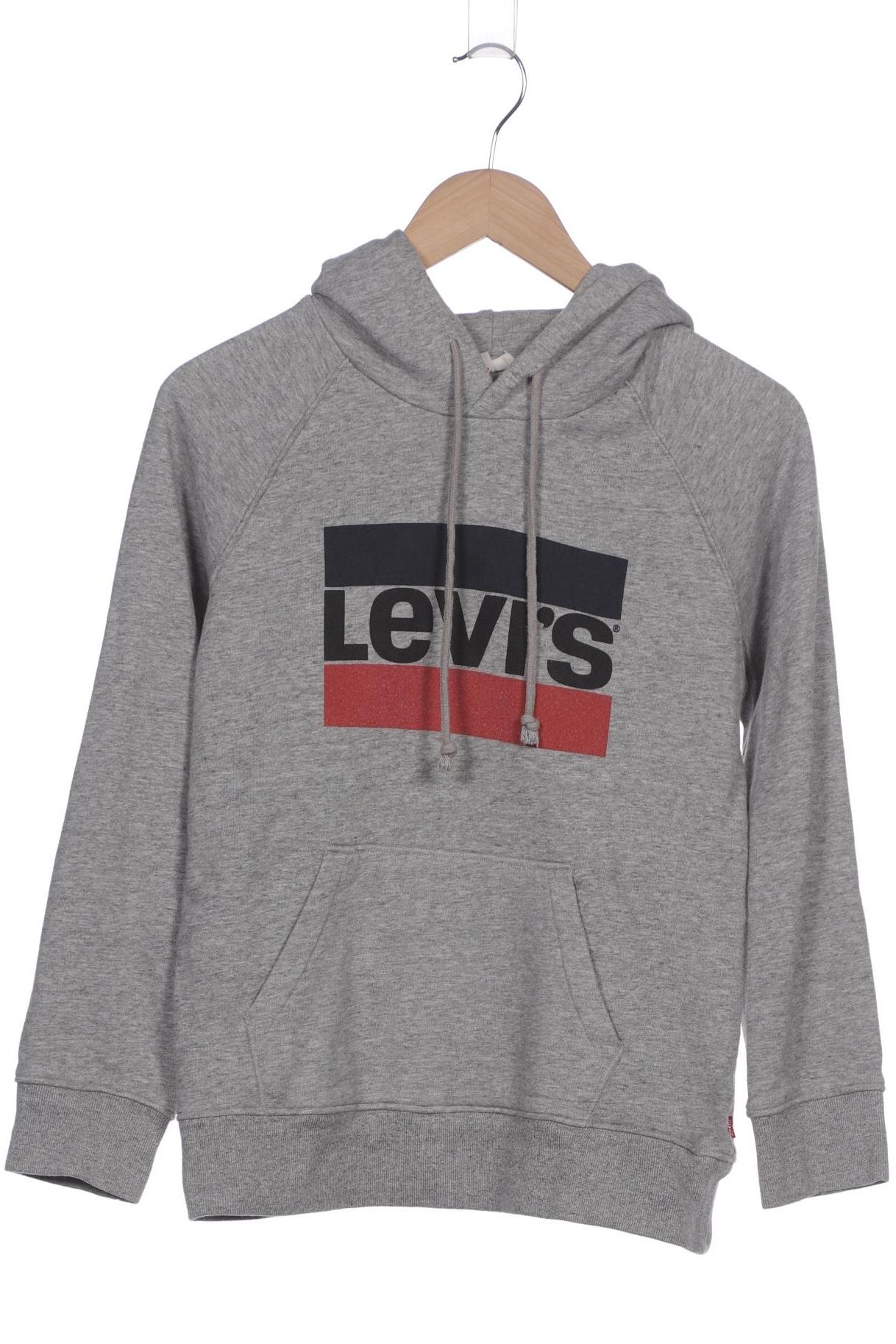 

Levis Damen Kapuzenpullover, grau, Gr. 34