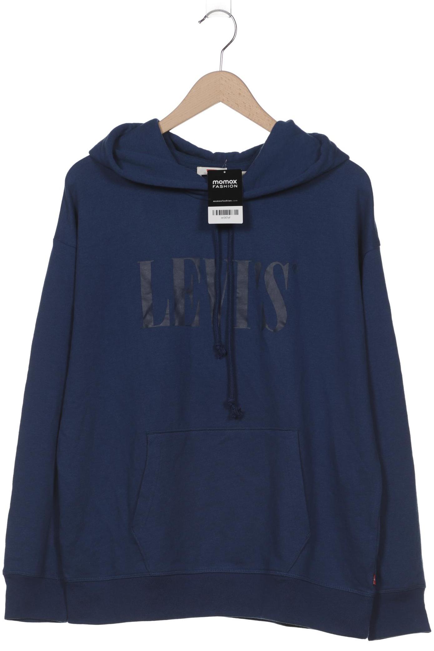 

Levis Damen Kapuzenpullover, blau, Gr. 44