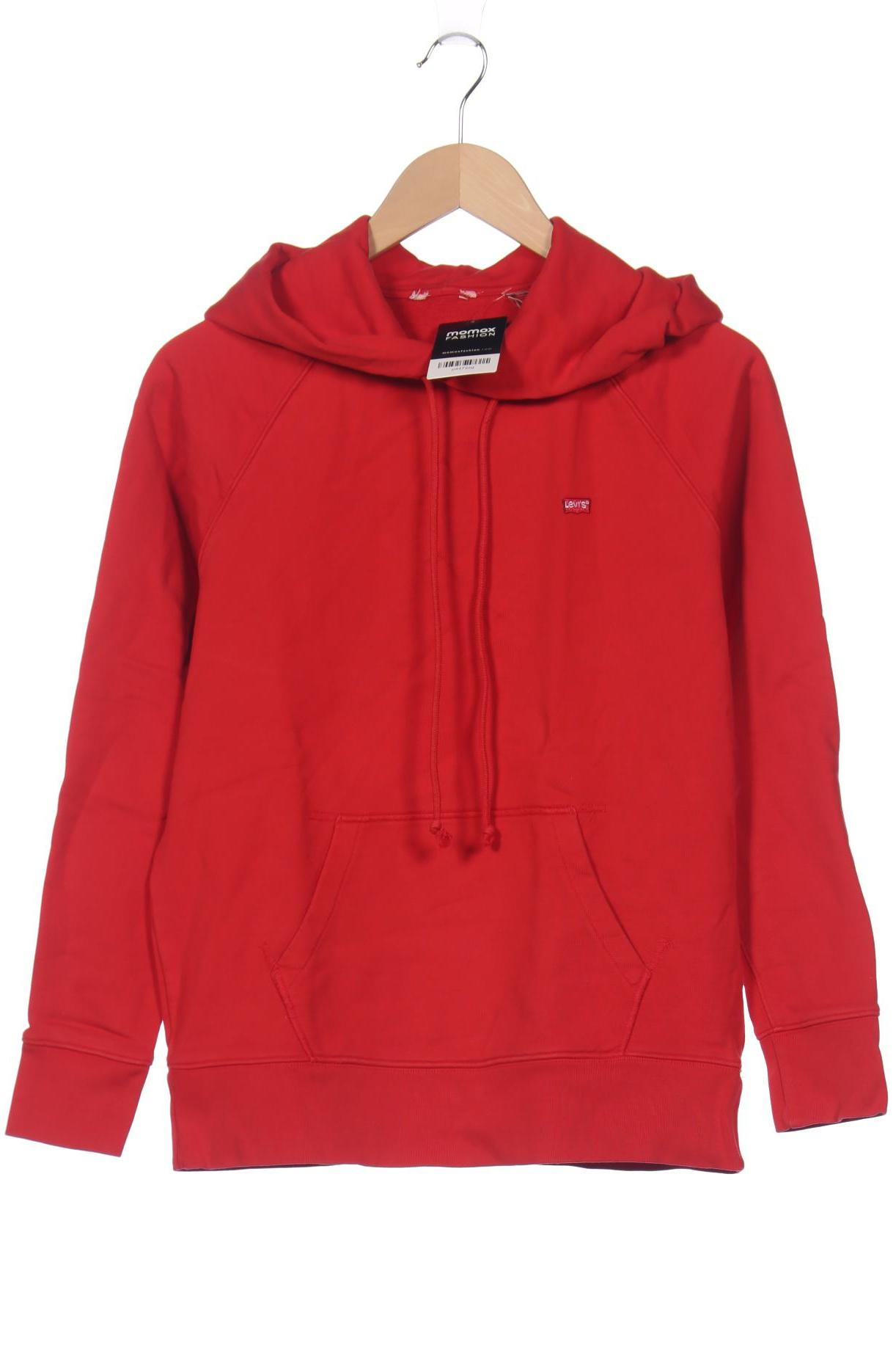 

Levis Damen Kapuzenpullover, rot, Gr. 44