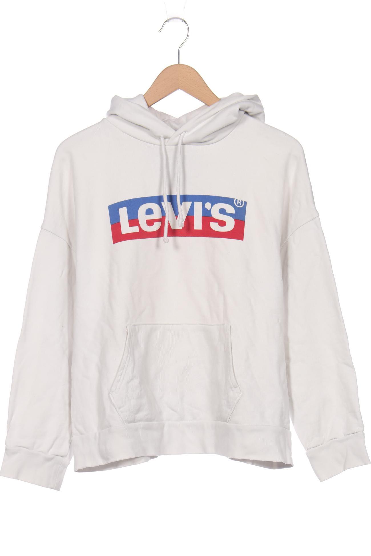 

Levis Damen Kapuzenpullover, weiß, Gr. 34