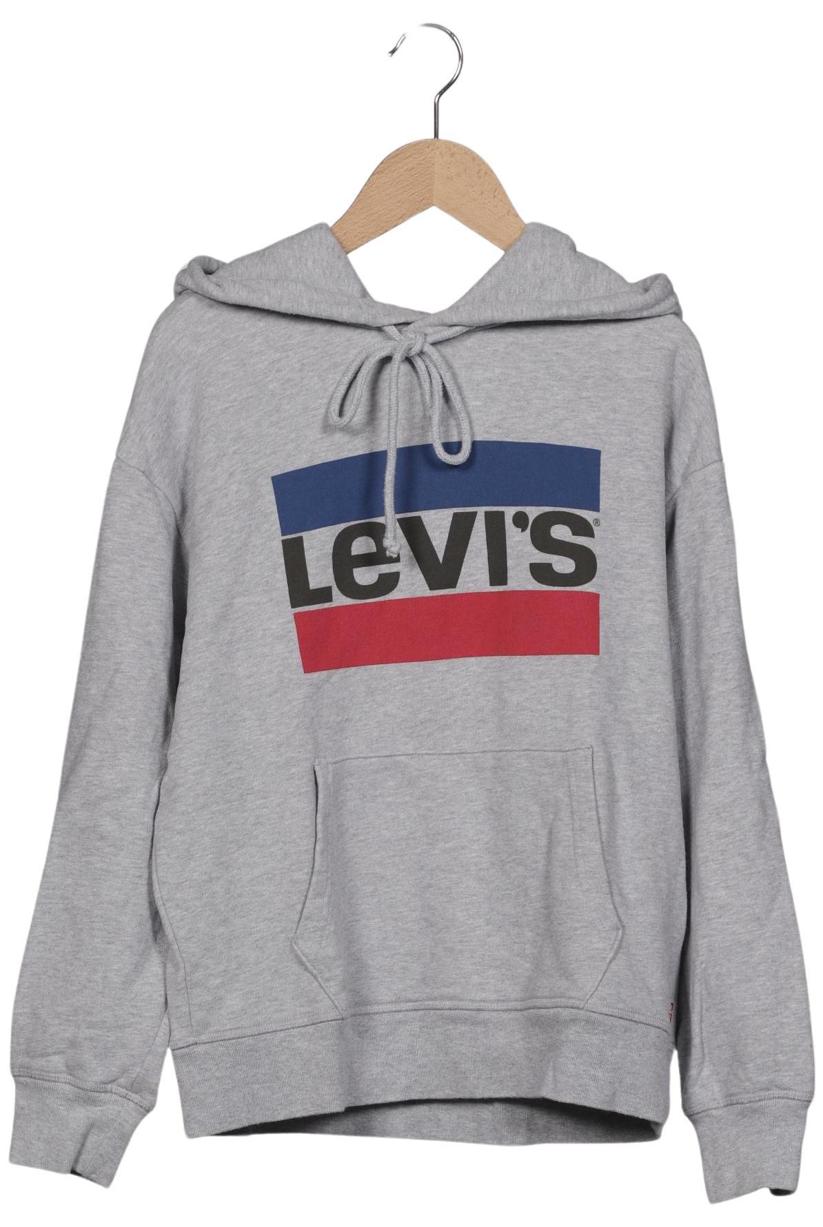 

Levis Damen Kapuzenpullover, grau, Gr. 34