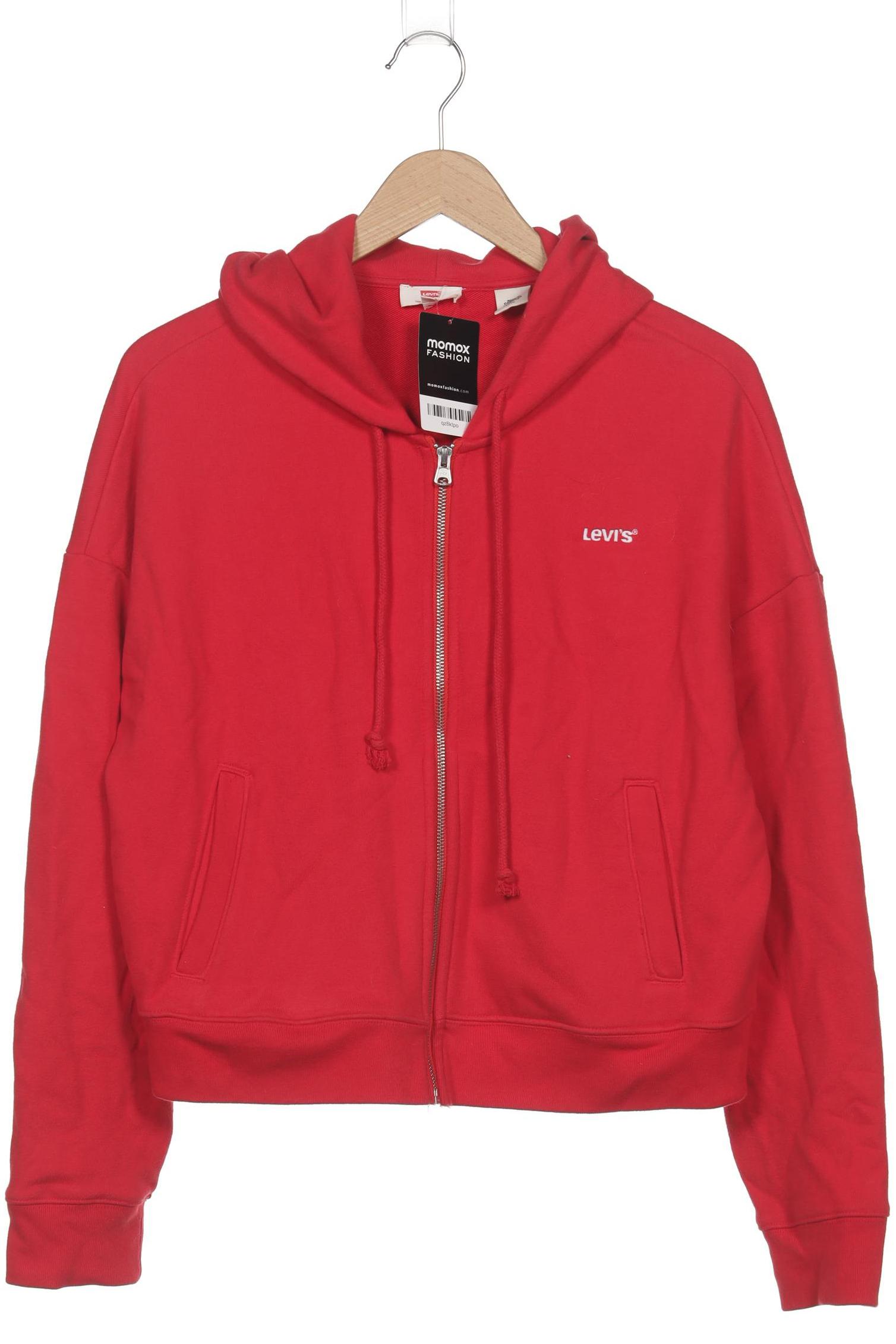 

Levis Damen Kapuzenpullover, rot, Gr. 36