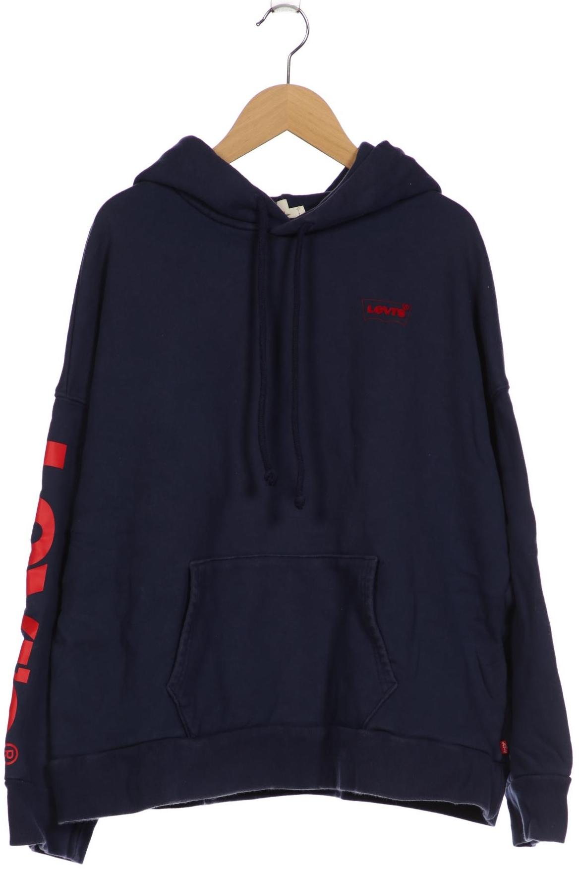 

Levis Damen Kapuzenpullover, blau, Gr. 36