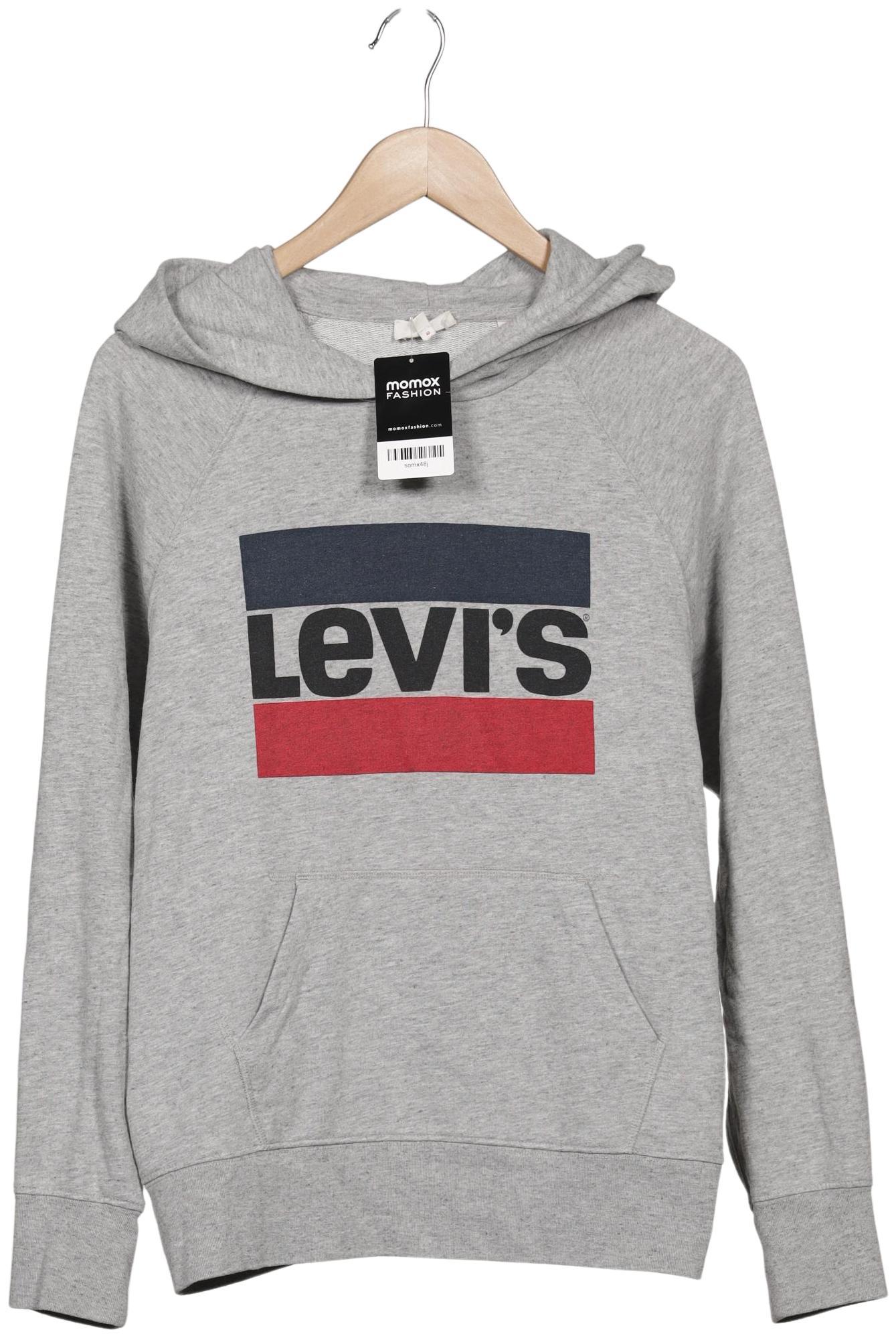 

Levis Damen Kapuzenpullover, grau, Gr. 34