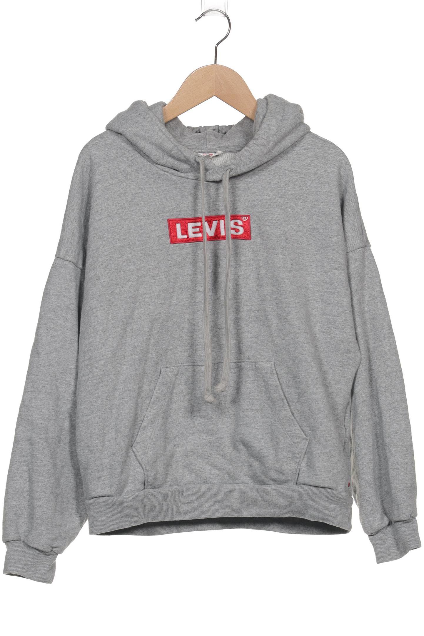 

Levis Damen Kapuzenpullover, grau, Gr. 34