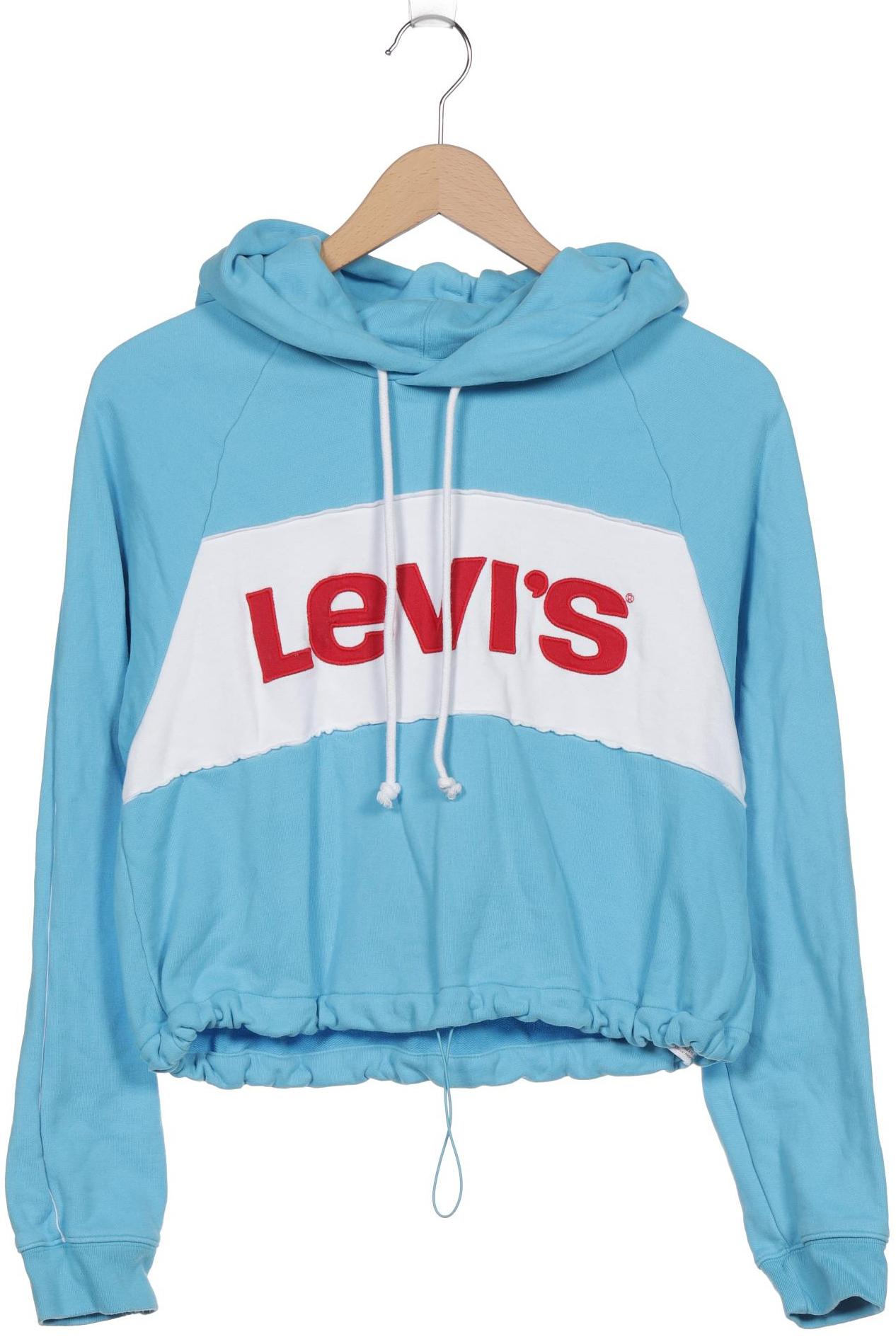 

Levis Damen Kapuzenpullover, blau, Gr. 36