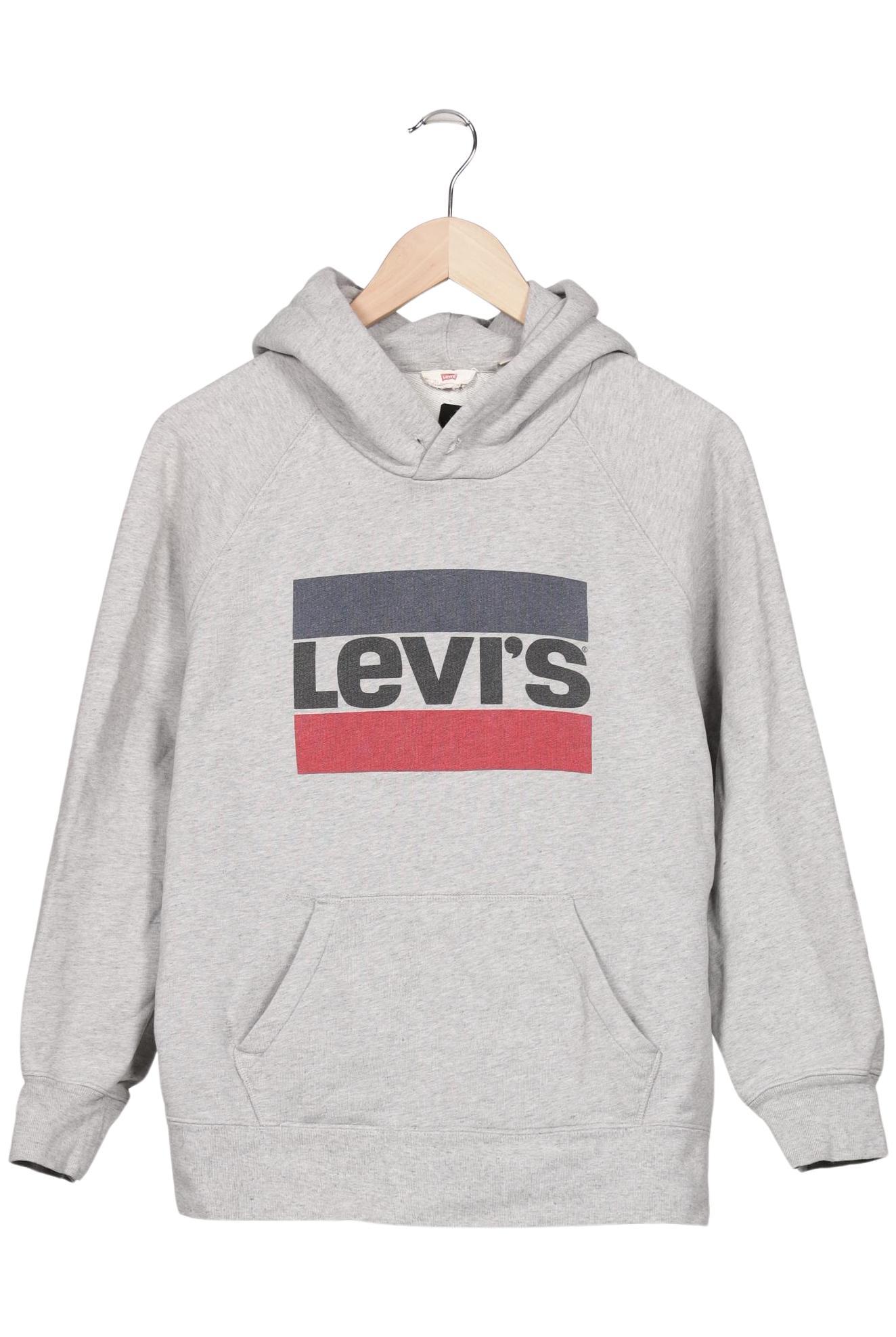 

Levis Damen Kapuzenpullover, grau, Gr. 38