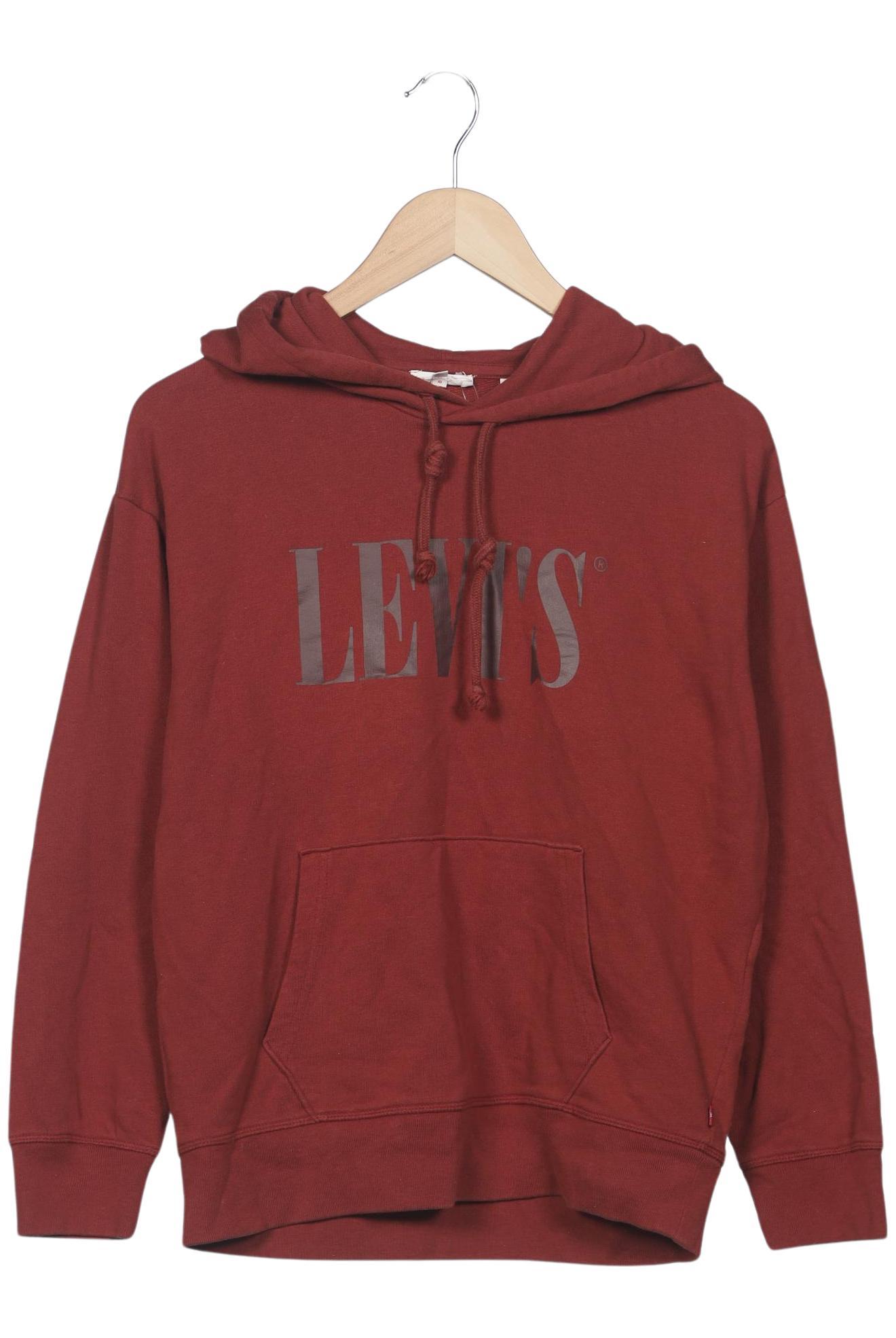 

Levis Damen Kapuzenpullover, rot, Gr. 36