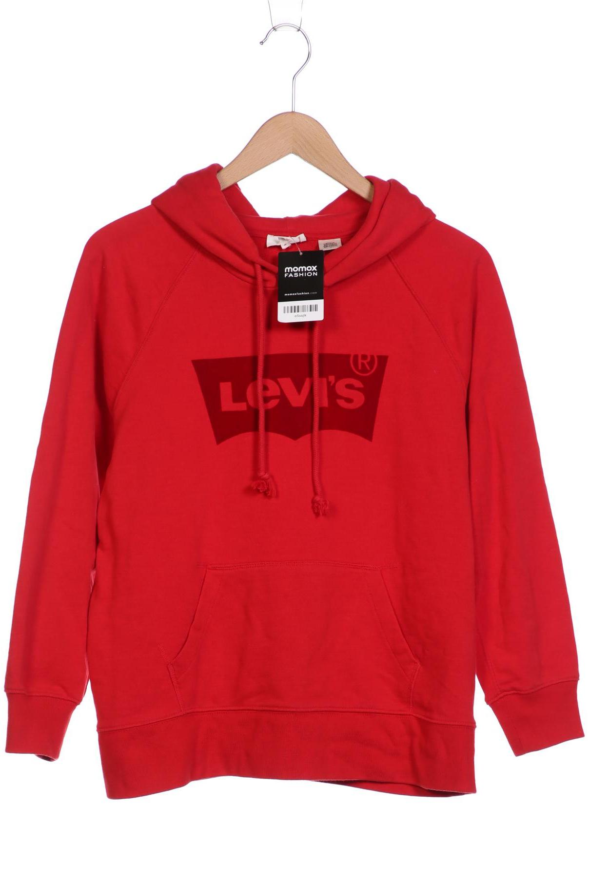 

Levis Damen Kapuzenpullover, rot, Gr. 38