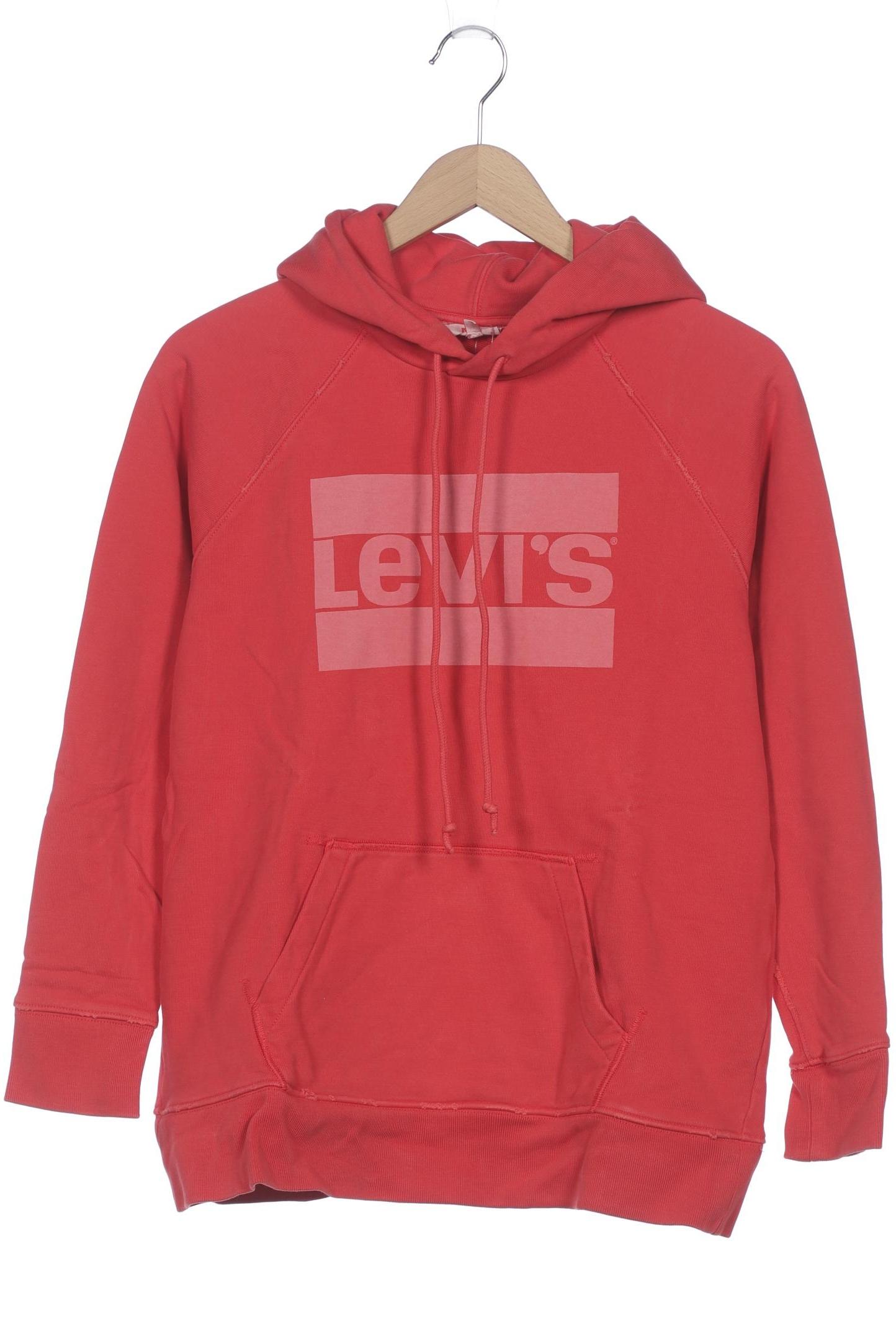 

Levis Damen Kapuzenpullover, rot, Gr. 38