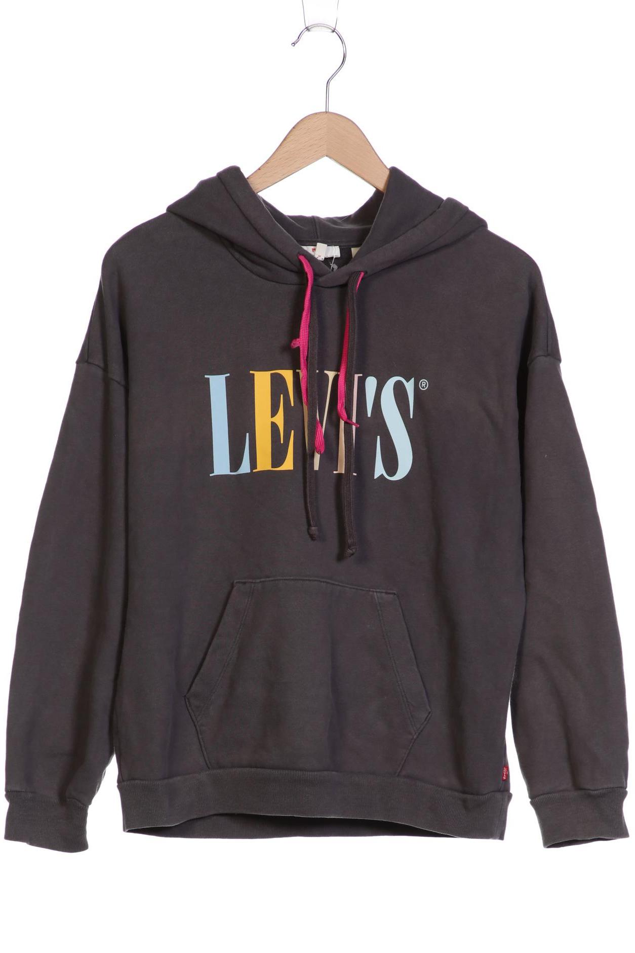 

Levis Damen Kapuzenpullover, grau, Gr. 34