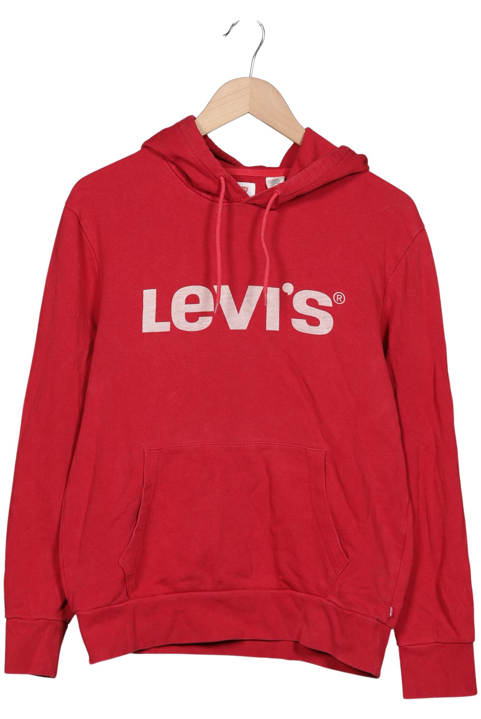 

Levis Damen Kapuzenpullover, rot, Gr. 38