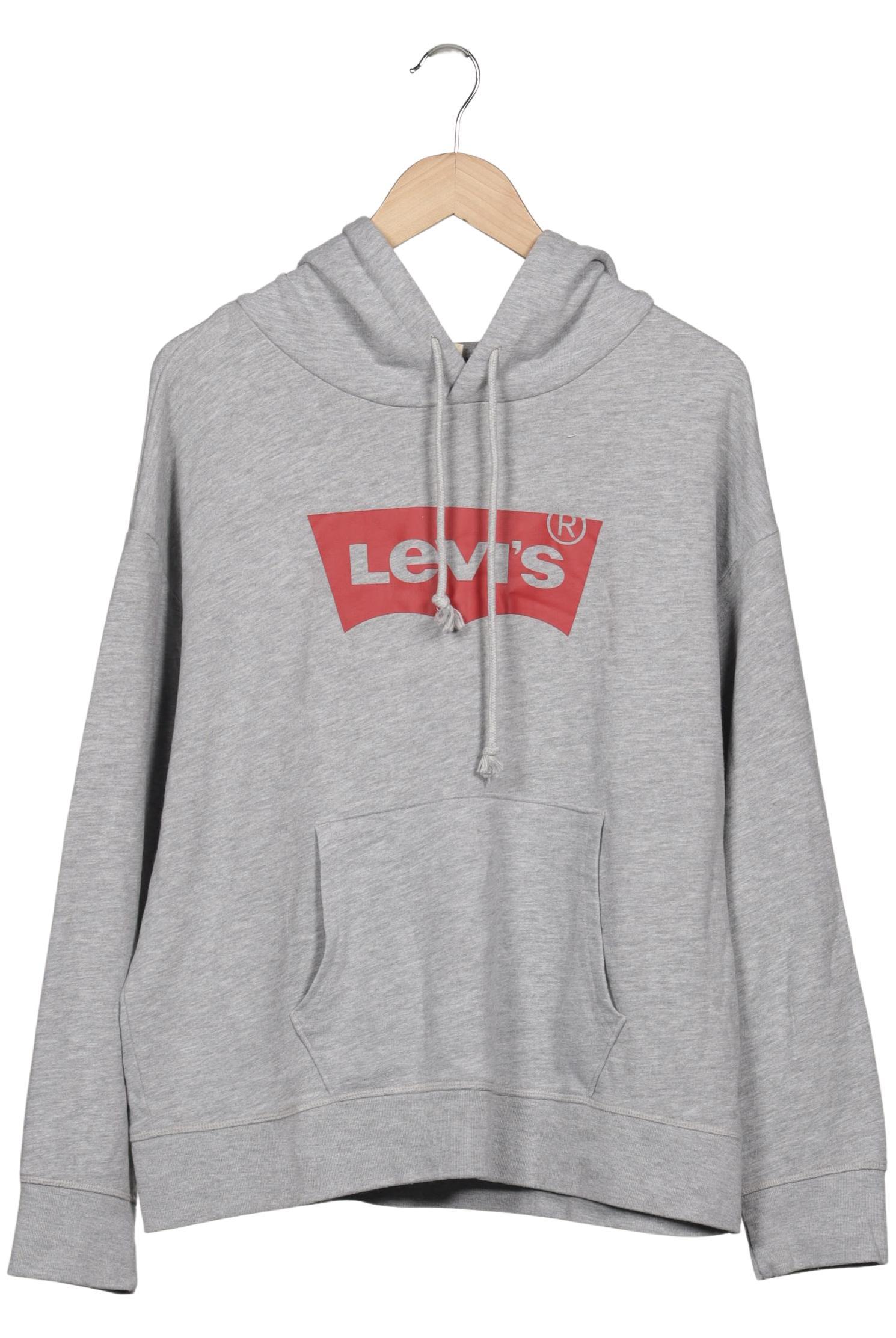 

Levis Damen Kapuzenpullover, grau, Gr. 44