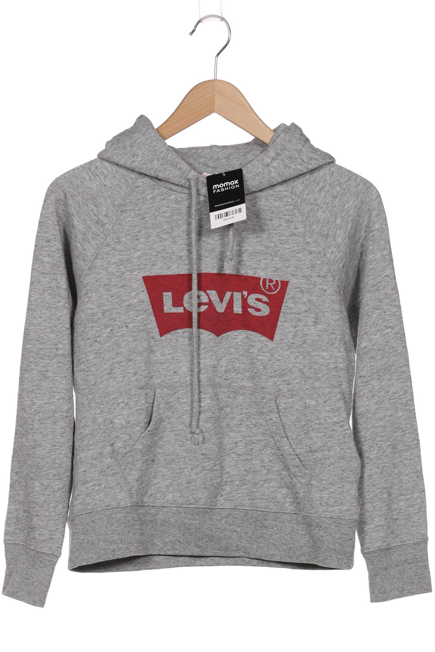 

Levis Damen Kapuzenpullover, grau, Gr. 34