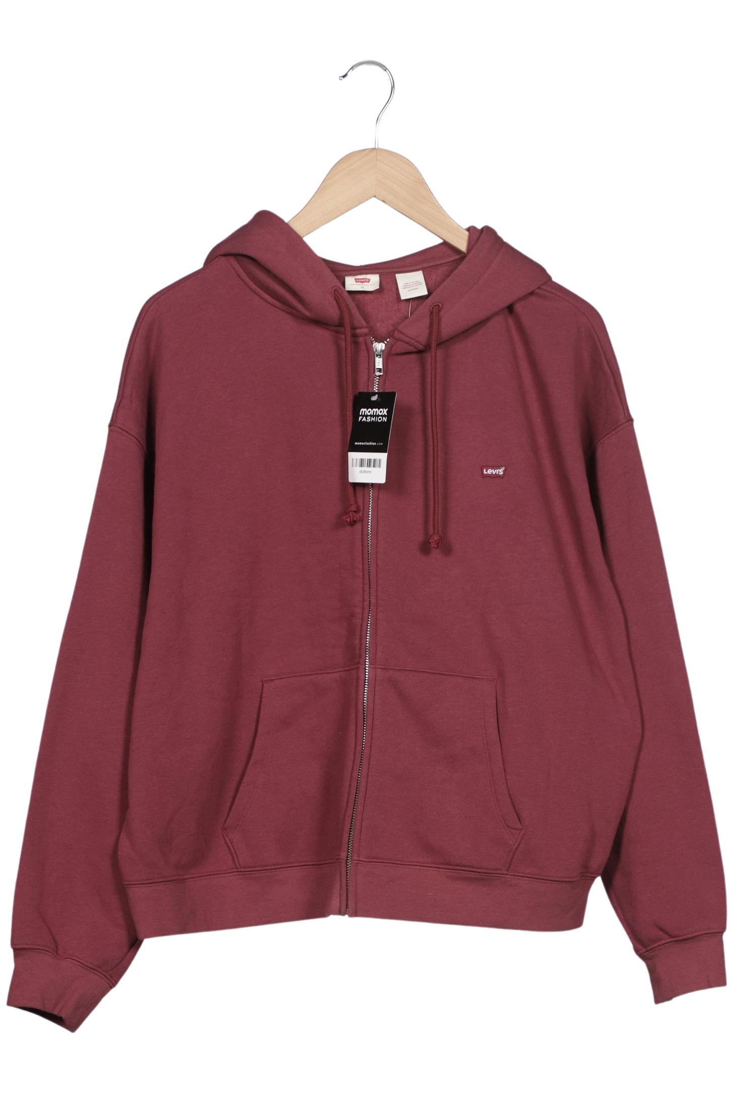 

Levis Damen Kapuzenpullover, bordeaux, Gr. 44