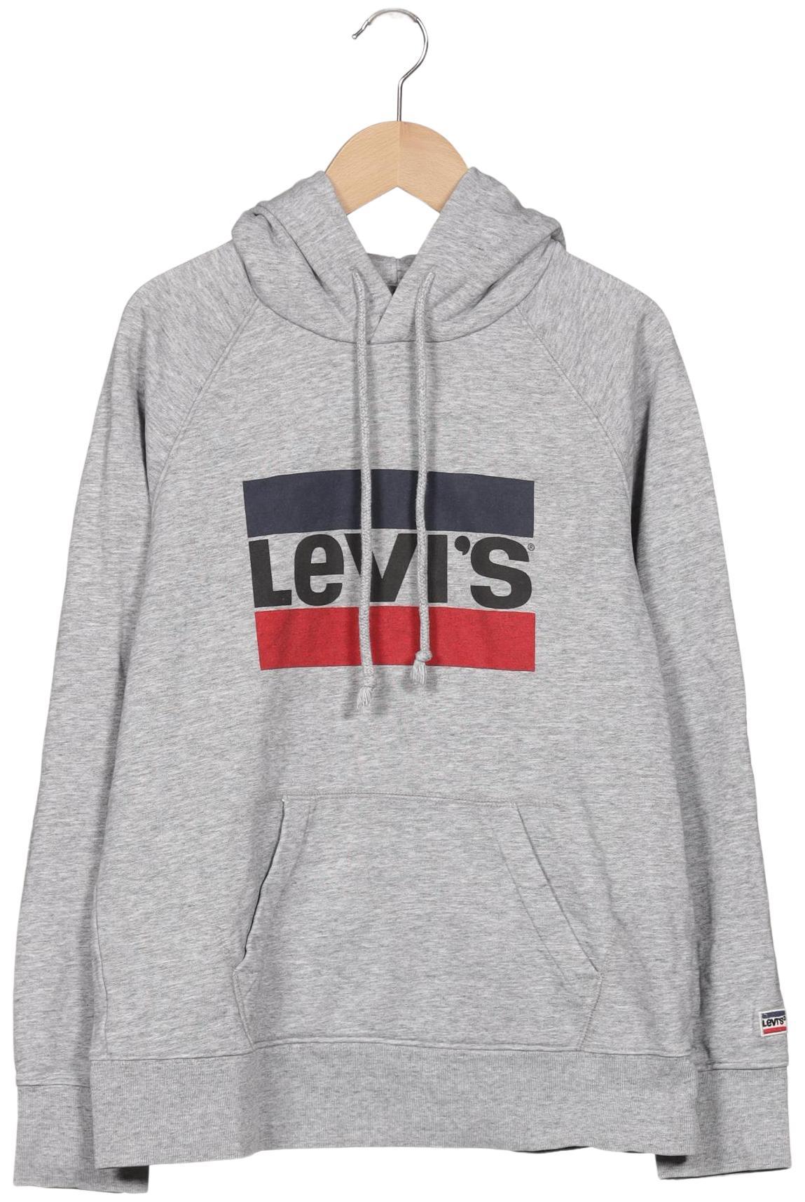 

Levis Damen Kapuzenpullover, grau, Gr. 34