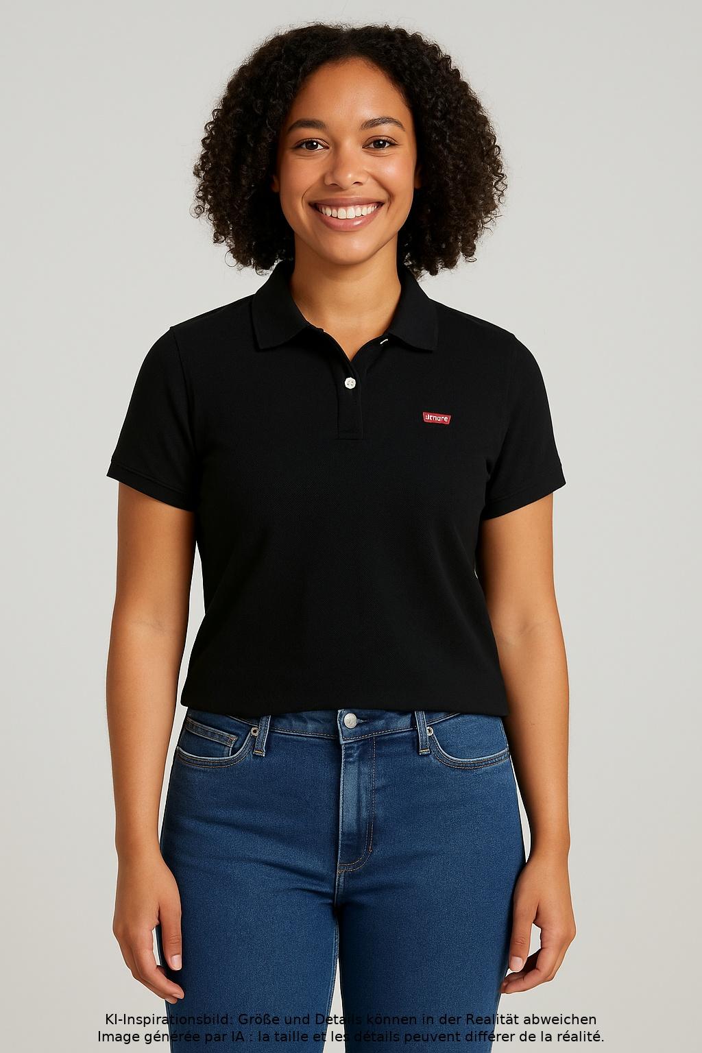

Levis Damen Poloshirt, schwarz, Gr. 44