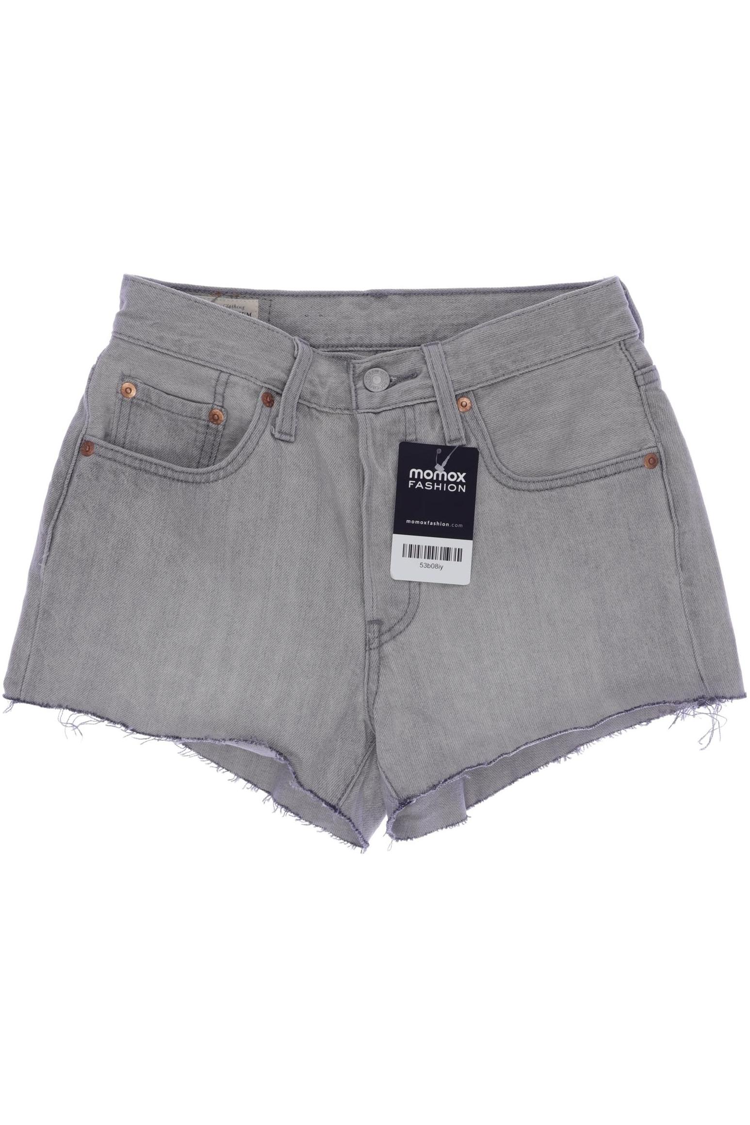 

Levis Damen Shorts, grau, Gr. 24