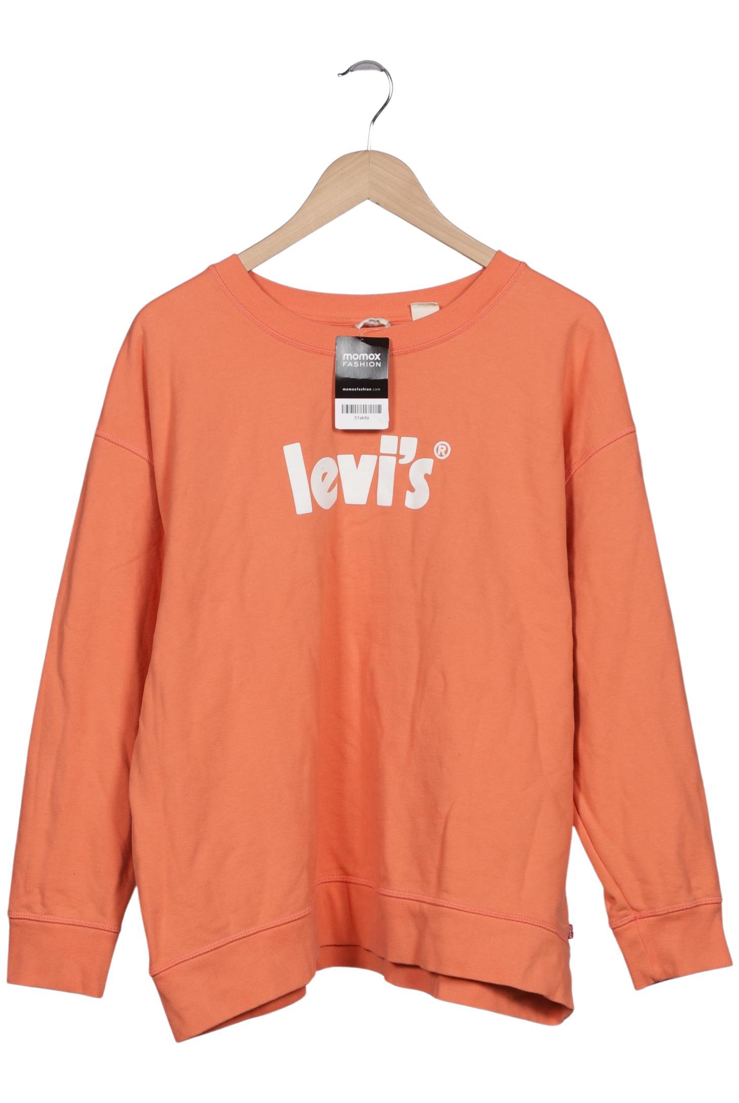 

Levis Damen Sweatshirt, orange, Gr. 20